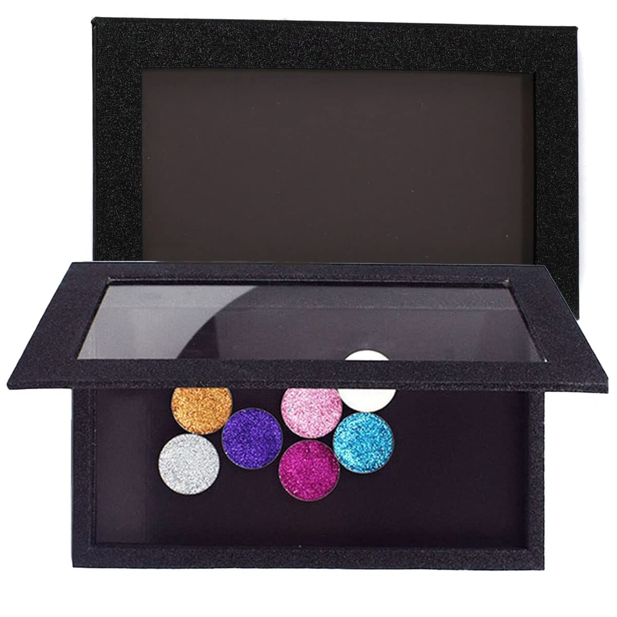 Empty Magnetic Palette - Makeup Storage Tool for Eyeshadow & Highlighter | Portable Travel Case