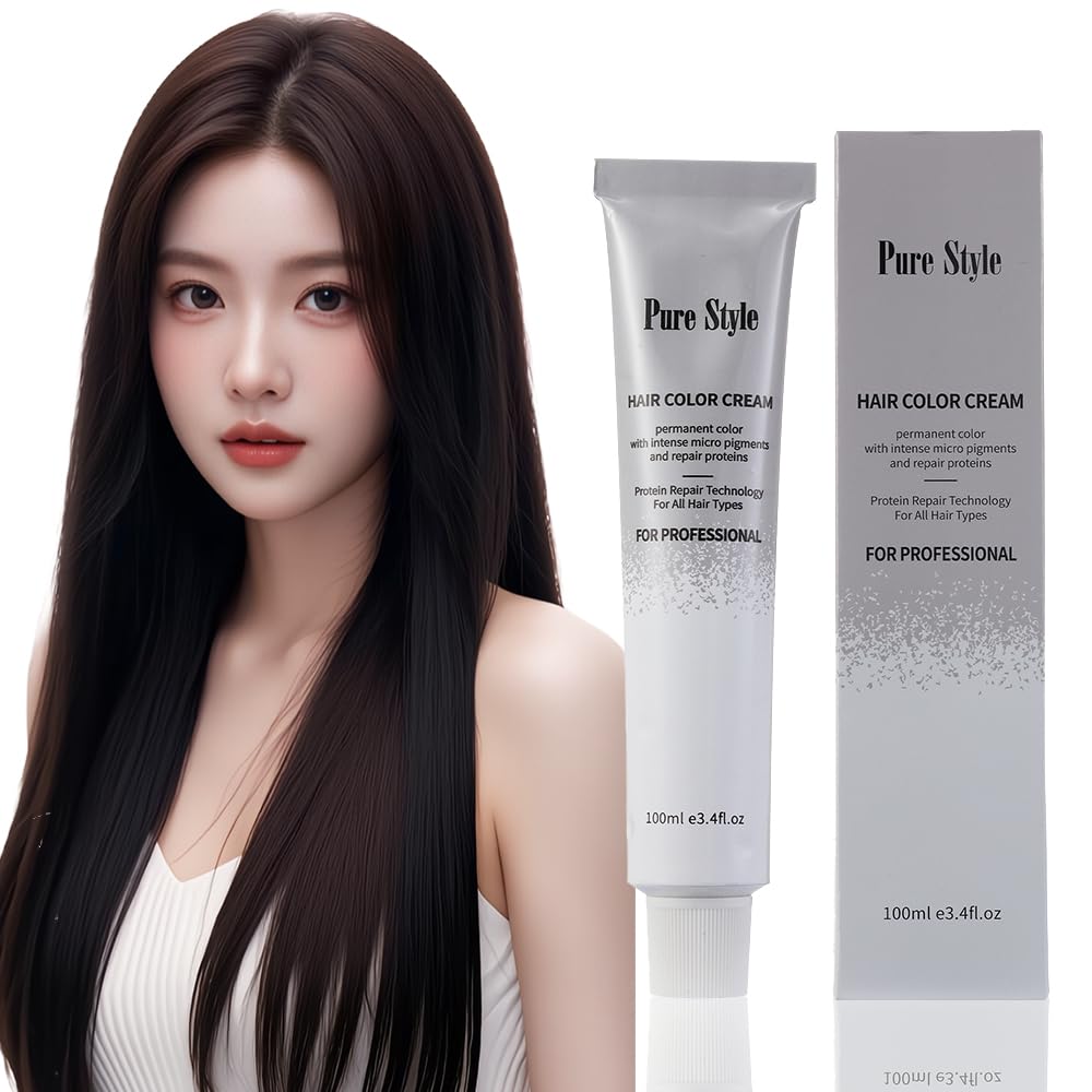 Hair Color Diluter Cream - Ammonia-Low Permanent Dye for At-Home Salon Quality | 3.4 fl oz (100ml) Nourishing Formula