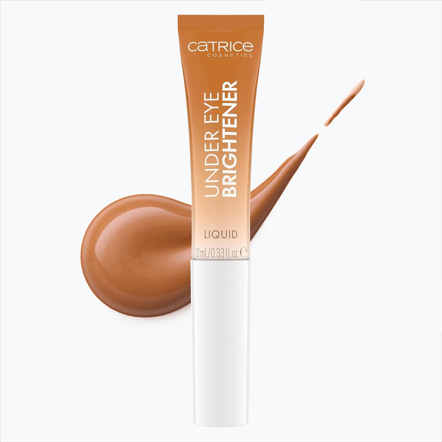 Catrice Under Eye Brightener Liquid - Lightweight Luminous Formula with Built-In Sponge Applicator | Vegan, 010 Light Rose