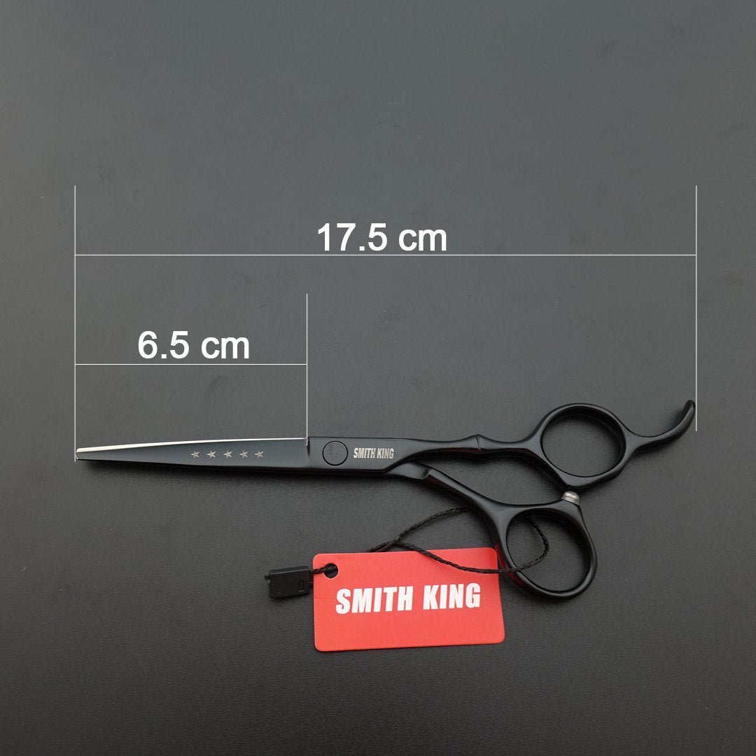 Professional Hair Cutting & Thinning Scissors Set - 6.0 Inches | Black Razor Edge
