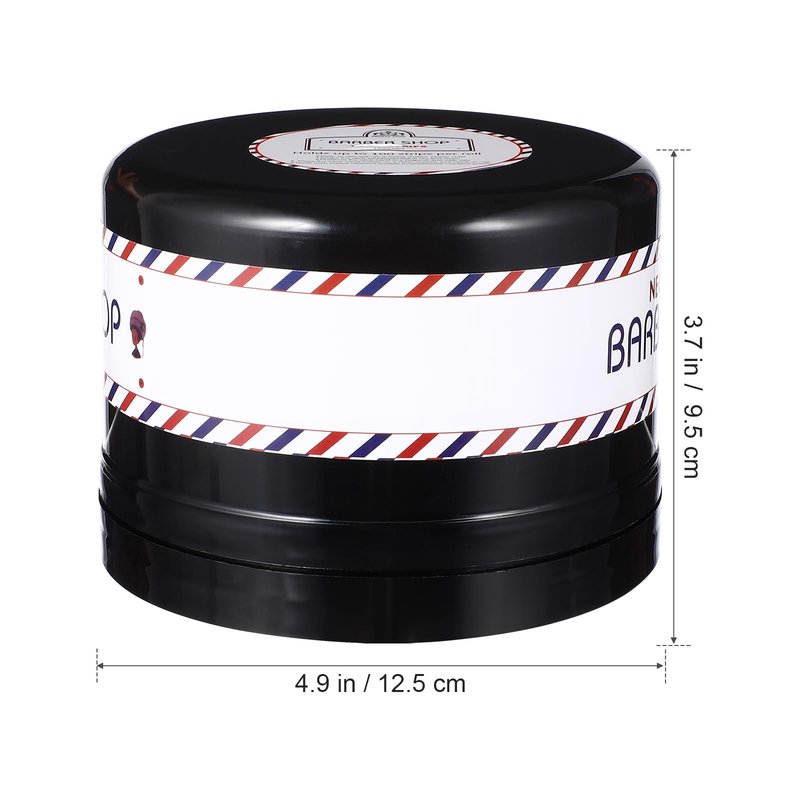 Uonlytech Neck Strip Paper Dispenser Box 4.92X4.92X3.74In Barber Neck Strip Holder with Easy for Salon Hairdressing and Personal Care