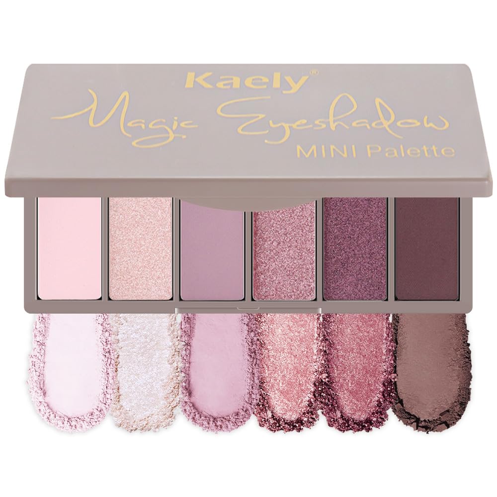 Cream Eyeshadow Stick Set - 6Pcs Waterproof Long-Lasting Sticks for Mature Skin | Neutral Nude Shimmer & Matte Finish