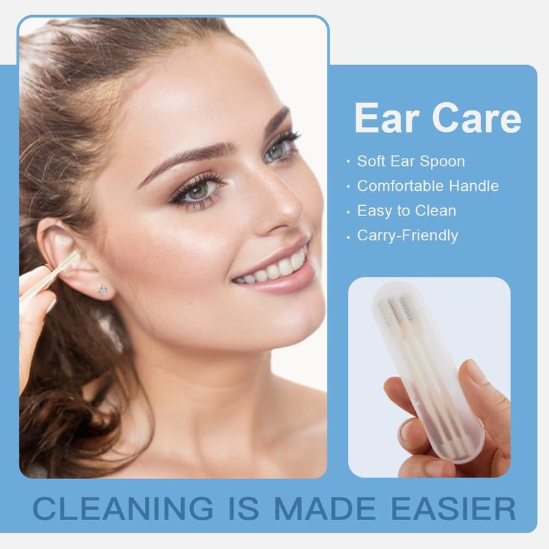 2-in-1 Nasal Hair Cutter, New Double Sided Nose Hair Knife for Men Women, 360° Rotating Nose Hairs Trimmer, Portable Manual Nostril Hair Remover Travel Essentials (5 PCS)