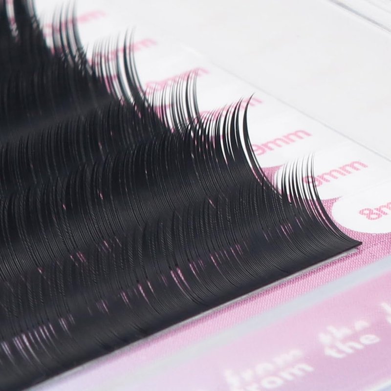 ANNAFRIS 16 Rows Volume Classic Eyelash Extension Matte Black Individual False Eye Lashes Extension Salon Use Natural Soft Fake Eyelashes Supplies