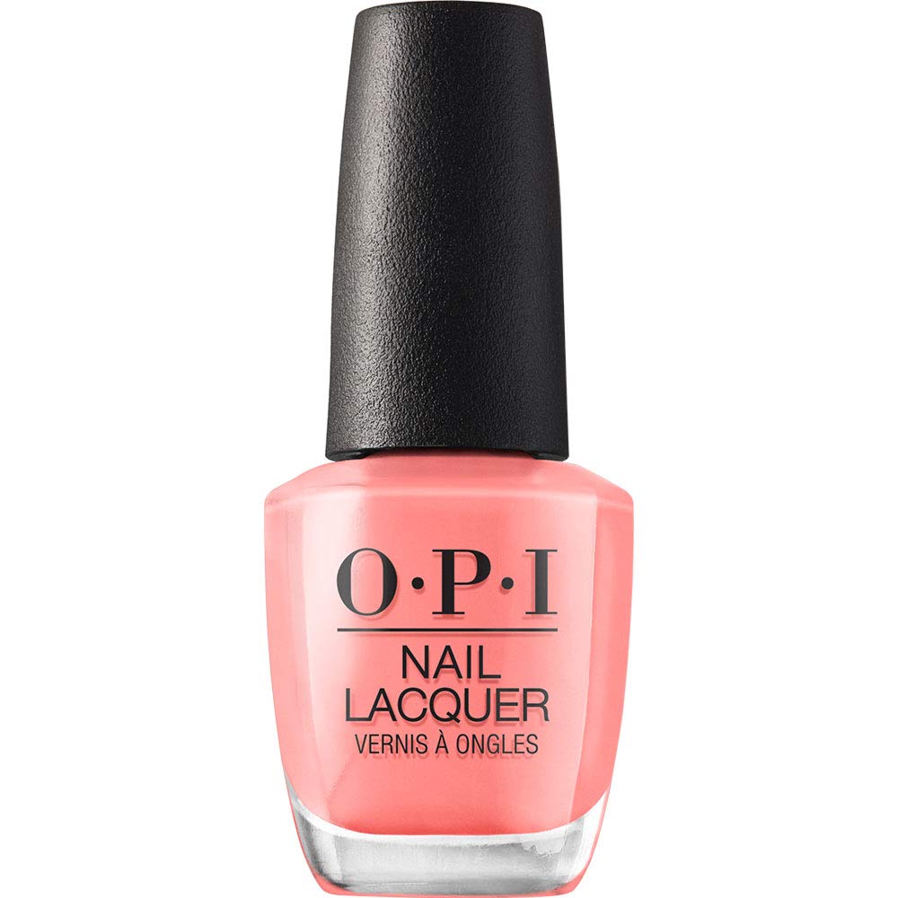 OPI Nail Lacquer Red Nail Polish - Crème, Shimmer & Glitter | Chip Resistant, Fast Drying | 0.5 Fl Oz