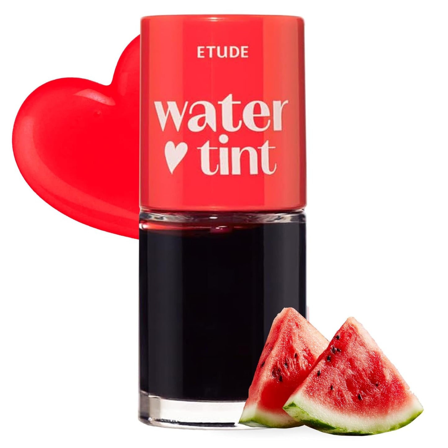 Etude Dear Darling Water Tint - Red Grapefruit Lip & Cheek Stain | Long-Lasting K-Beauty Makeup, 9g