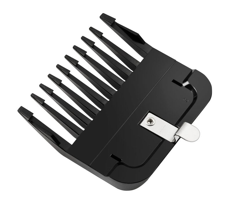 Andis 562014 Premium Clip Animal Comb Set – Built with Plastic, Includes 7 Color Coded Combs of Different Sizes, Metal Clip to Attach Comb - Fits Ultra Edge & Ceramic Edge Blades, Multicolor