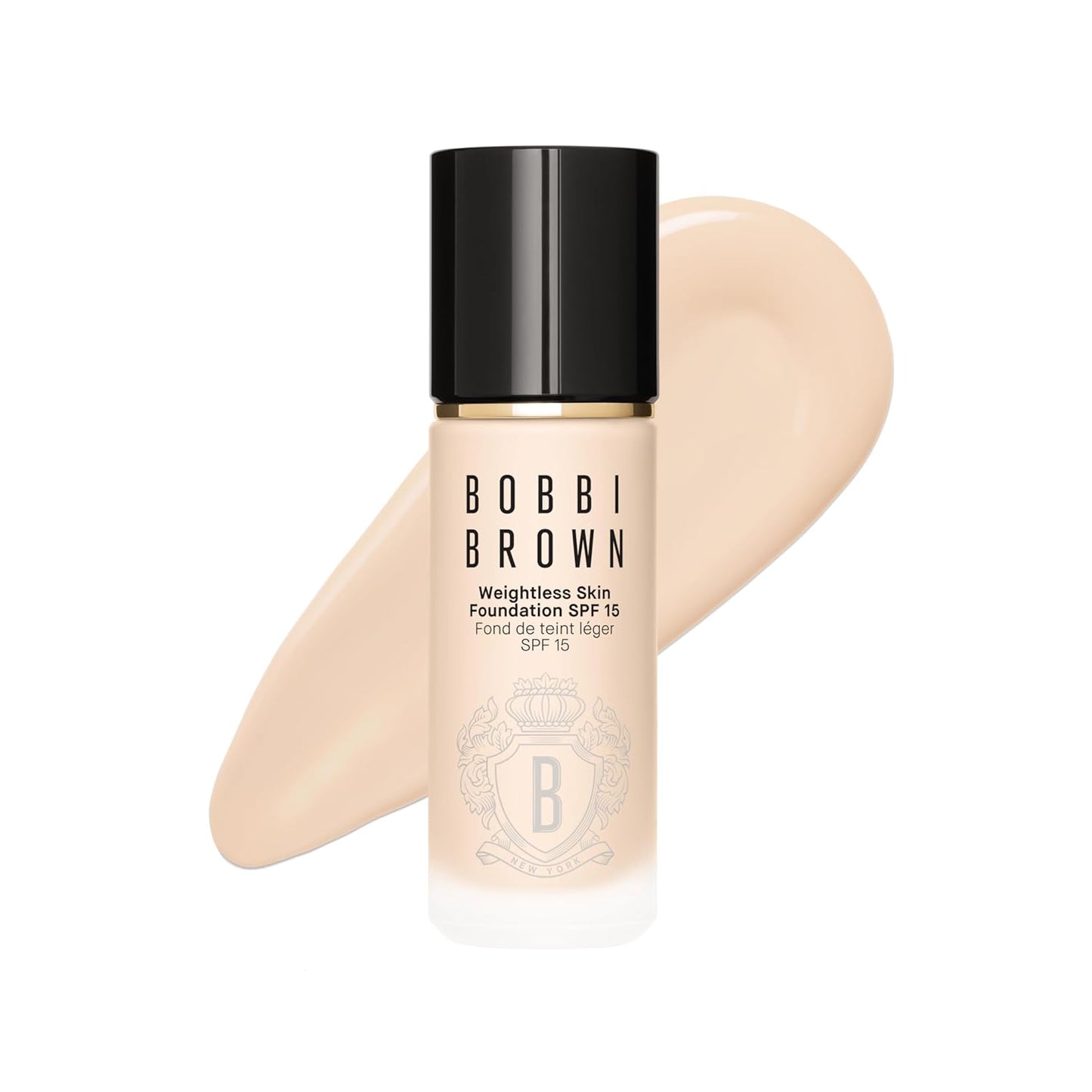 Bobbi Brown Weightless Skin Foundation SPF 15 - Oil-Control & 24-Hour Hydration | Natural Matte Finish, 1 Fl Oz