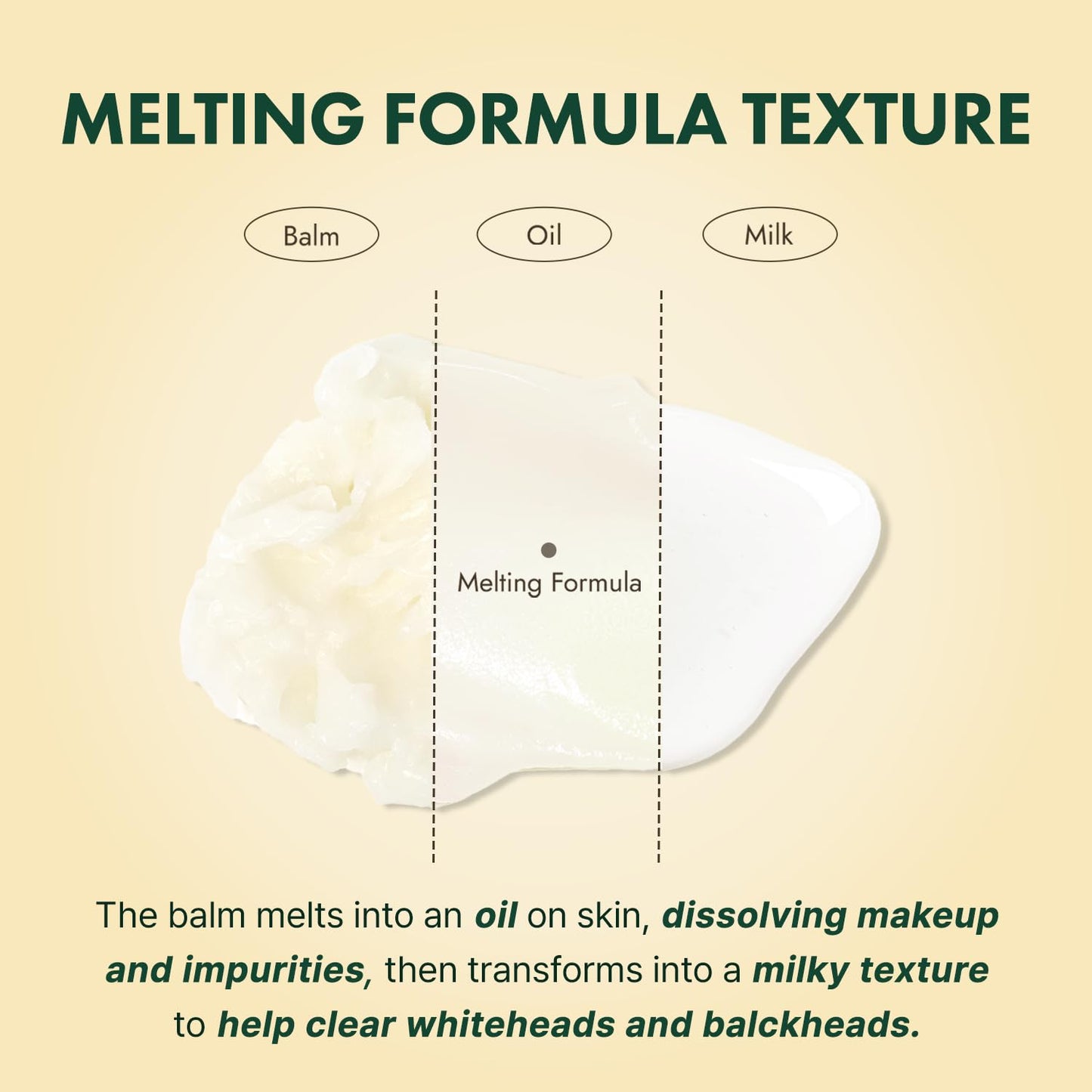 Ceramide Yuja Cleansing Balm - Deep Cleansing Korean Face Cleanser | Vegan, Zero Irritation, 135g / 4.76oz