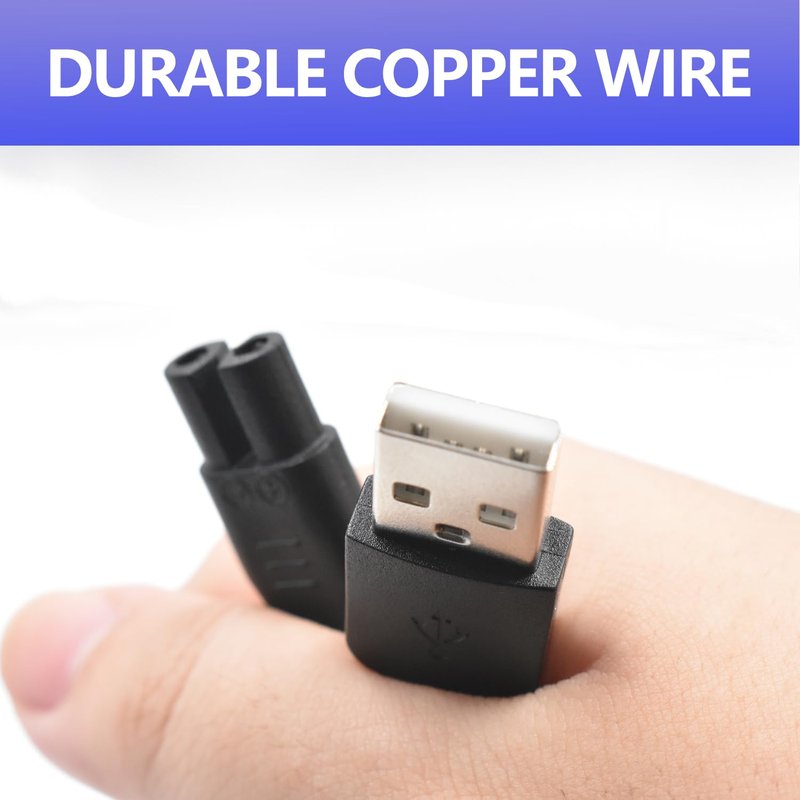 Cordro Universal Hair Clipper Charger Cord, Replacement Charger for Various Electric Hair Clipper,Shavers,Razors,Trimmer, for Various Dog Clippers, fits oneisall Dog Clippers etc