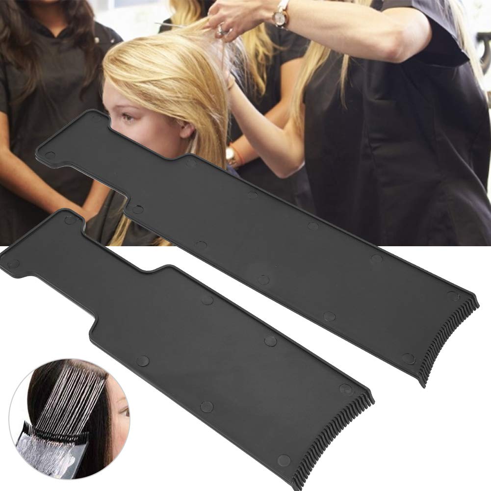 Balayage Board Professional Hair Color Board with Teeth & Comb for Salon Hairdressing, Hair Dyeing & DIY Needs