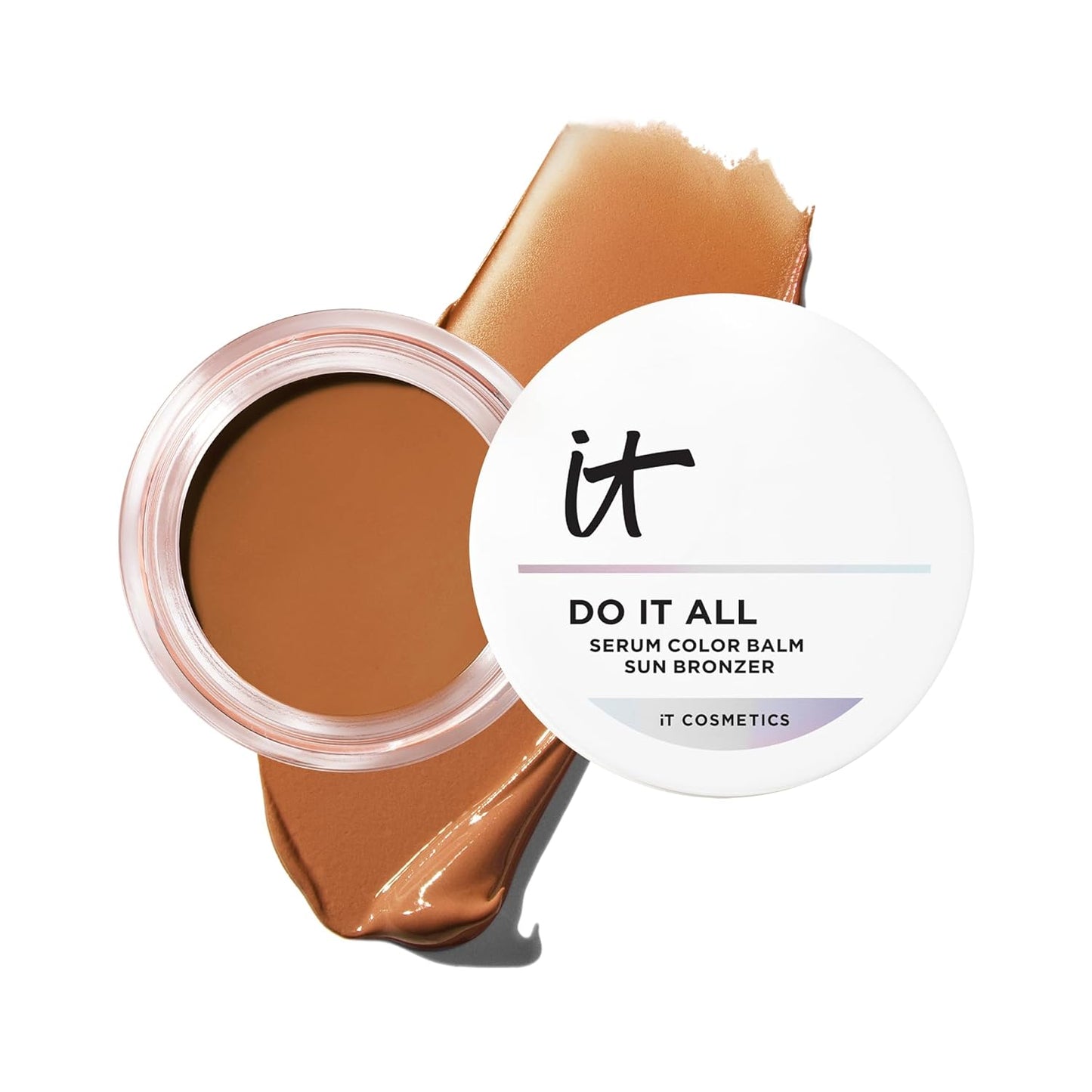 IT Cosmetics Do It All Serum Color Balm - Blendable Blush & Bronzer with Hyaluronic Acid | 0.63 oz