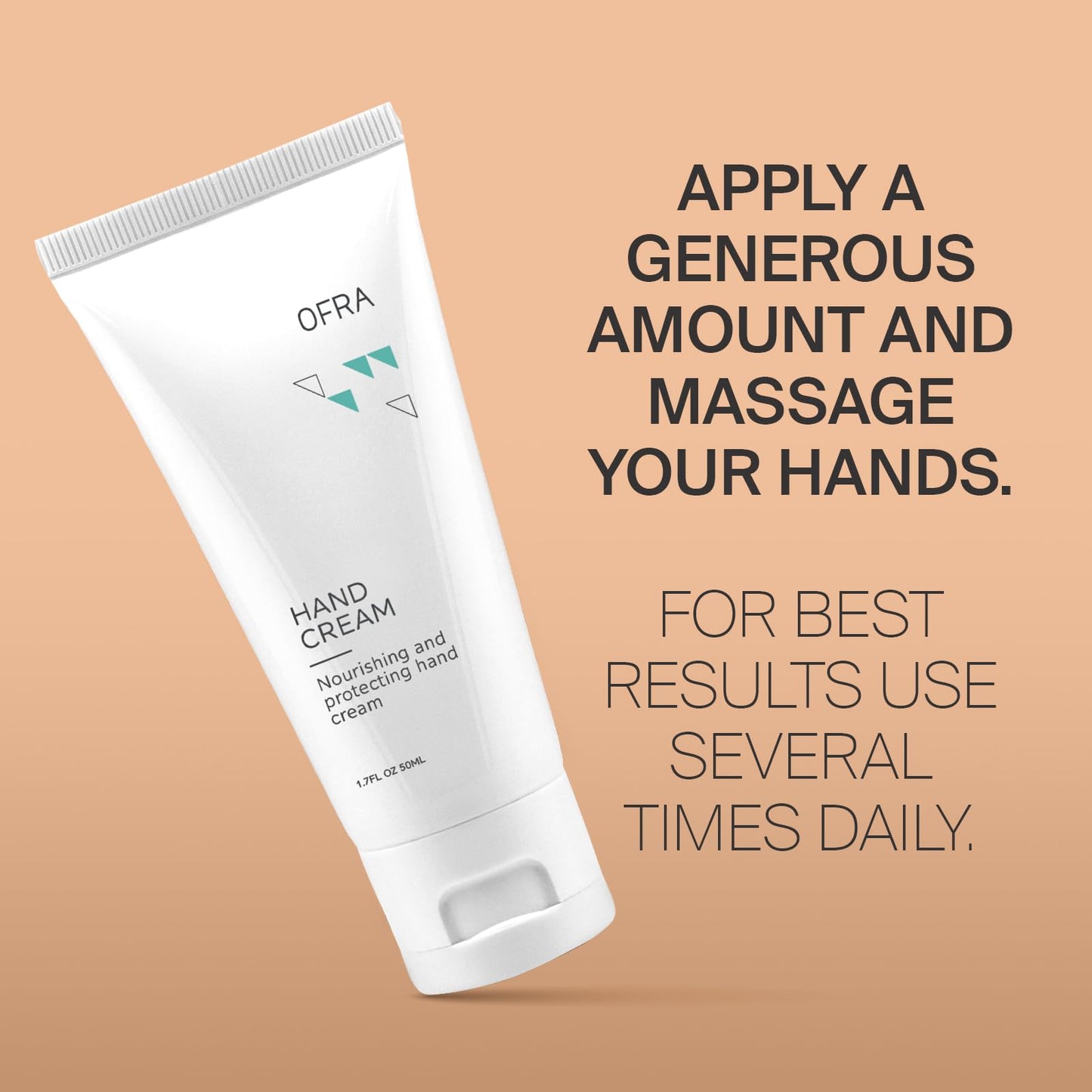 Hand Cream | Nourishing and Hydrating Hand Care for Soft, Smooth Skin | Fast-Absorbing Moisturizing Formula for Dry Hands | Hand Lotion with Vitamin C | 1.7oz/50mL