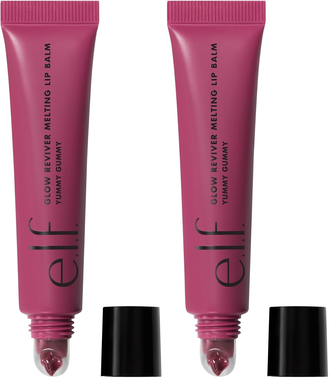 e.l.f. Glow Reviver Melting Lip Balm - Hydrating Tinted Glossy Finish | Vegan Sherbet Punch