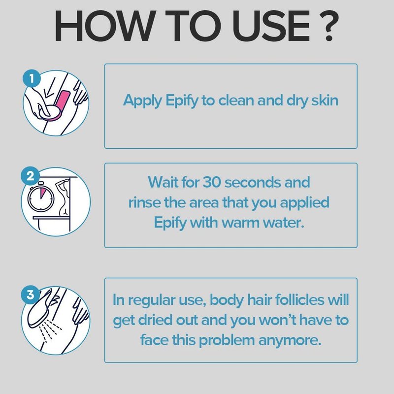 Epify Intimate Hair Removal Cream for Men and Women - Pubic, Bikini & Sensitive Areas (Pack of 6)