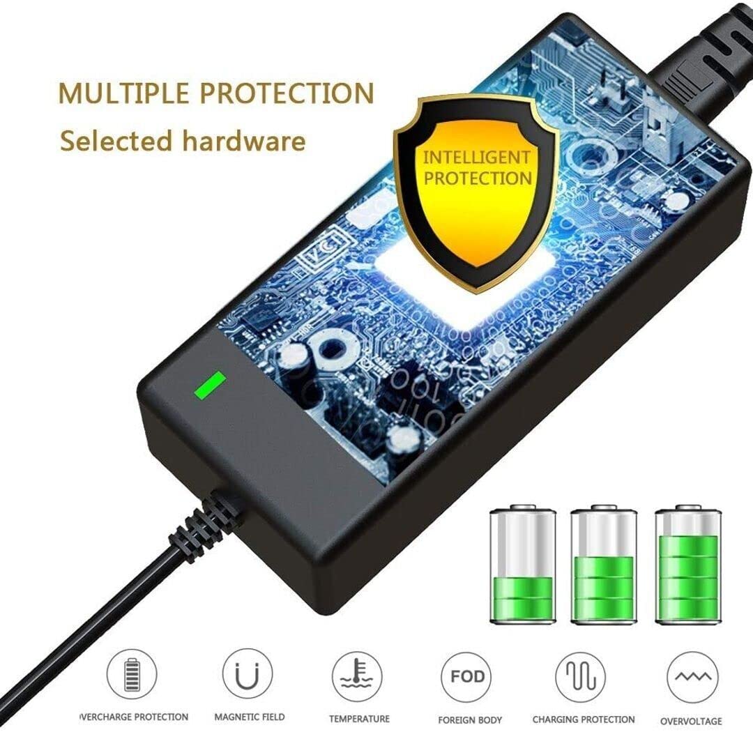 [Verified Fit] 42V 2A Charger for iScooter, isinwheel (36V), Compatible with iScooter i9, i9 Pro, i8, i8L & isinwheel U1, M10, S9 Pro, S9 Max, Also Replace Gotrax, Hiboy 42v Charger