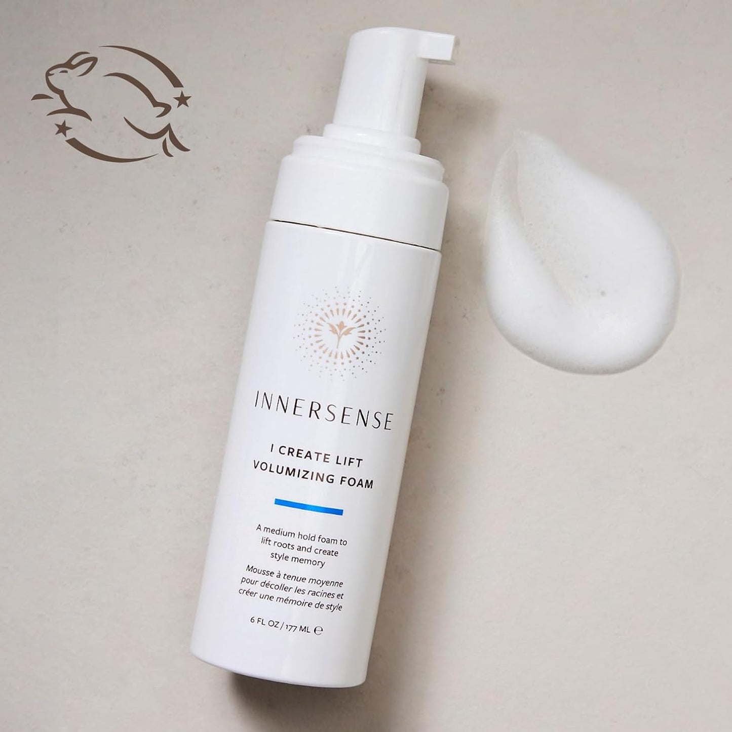 Natural I Create Lift Volumizing Foam - Non-Toxic, Cruelty-Free Haircare | 2.37 fl oz (70 ml)