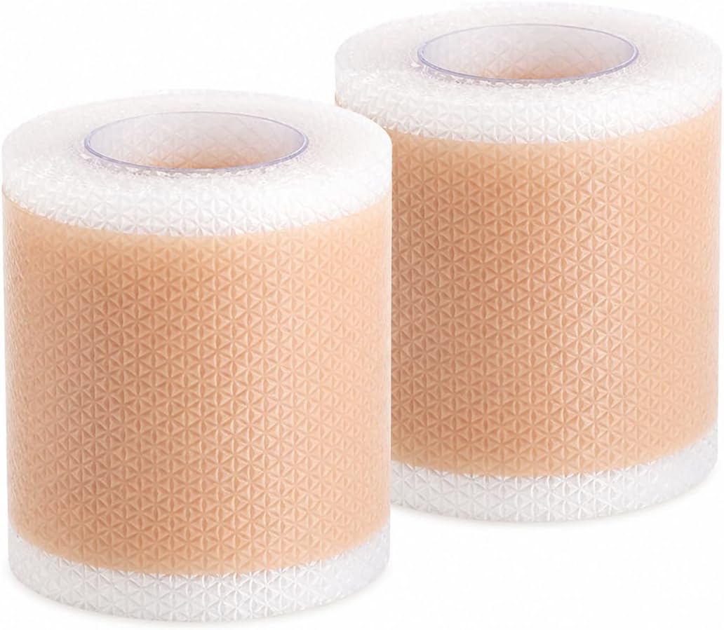 Invisible Silicone Cover Tape - Skincare Protection Roll, 2 Pcs | Waterproof & Durable