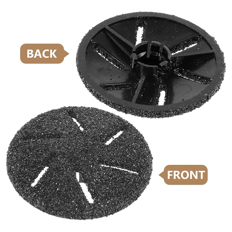 20 Pack Electric Foot Grinder Replacement Roller Heads Coarse Grit Callus Remover
