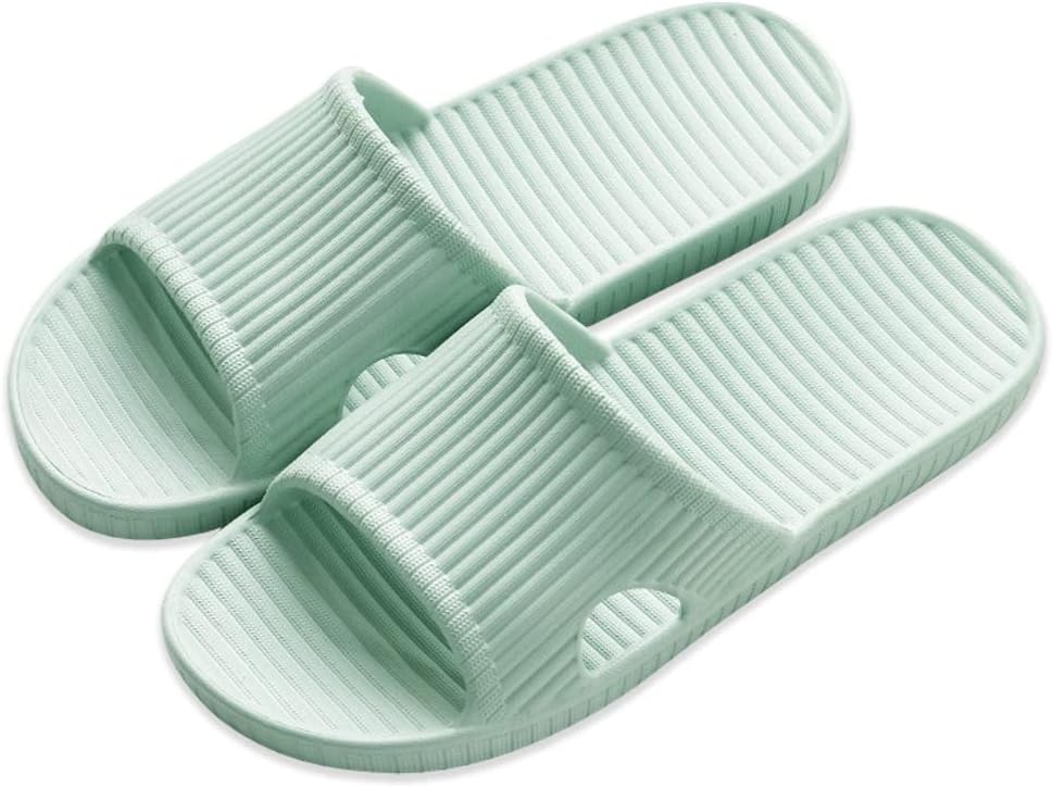 Quick-Drying Non-Slip Shower Slippers for Men & Women - Lightweight Open-Toe Design for Home & Outdoor Use