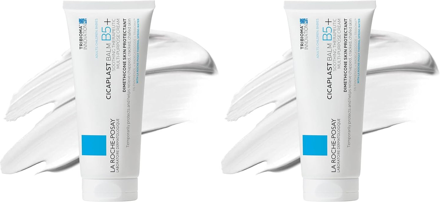 La Roche-Posay Cicaplast Balm B5 - Skin Barrier Repair Cream with Centella Asiatica & Shea Butter | Multi-Purpose Healing Ointment for Dry Skin