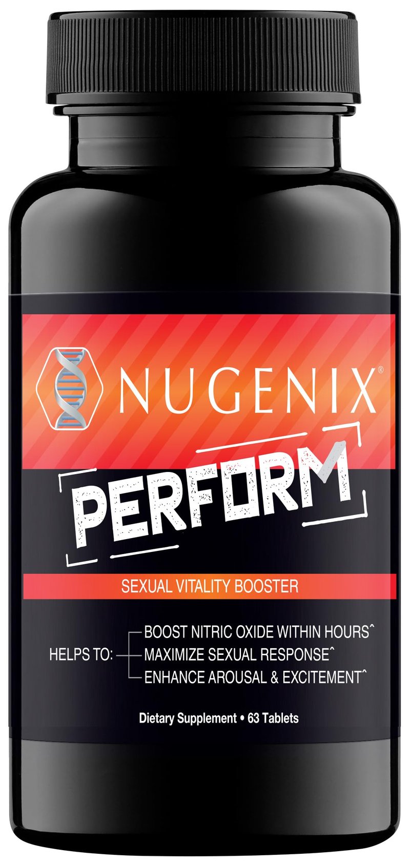 Nugenix Perform, Nitric Oxide and Vitality Booster for Men - 63ct