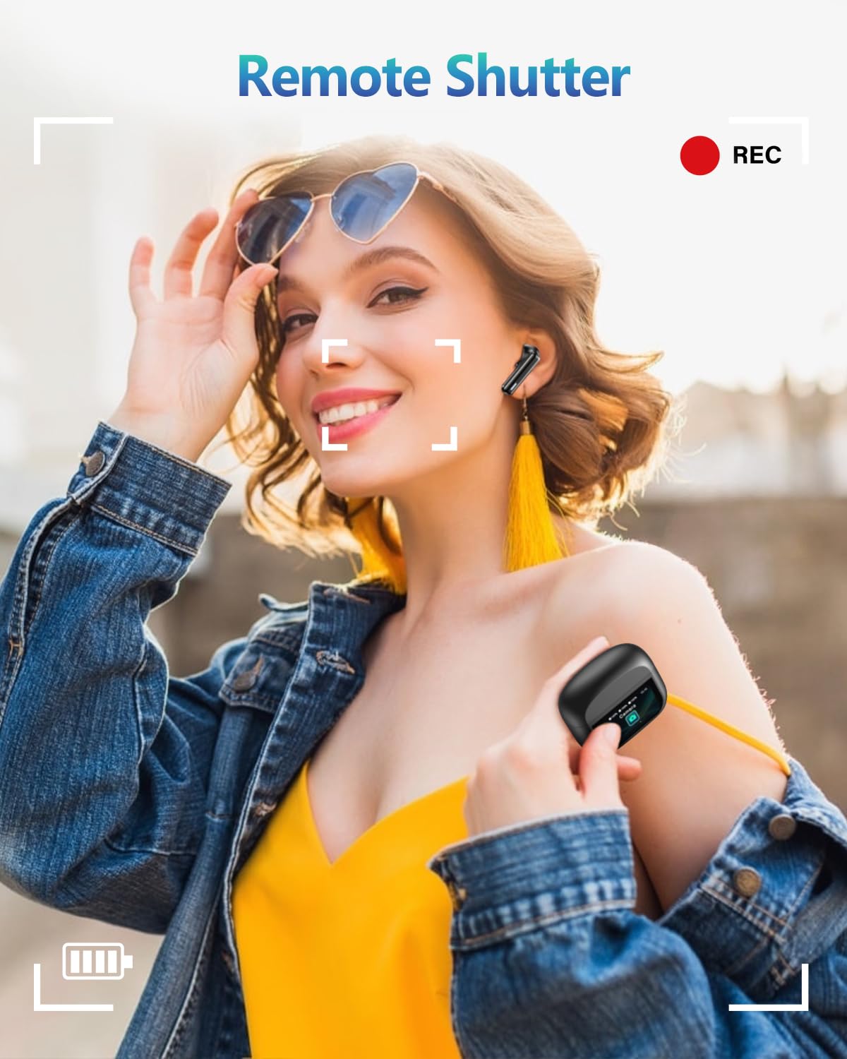 Bluetooth 5.3 Headphones, in-Ear Wireless Earbuds, 55H Playtime HiFi Sound Quality, Active Noise Cancellation, Coal