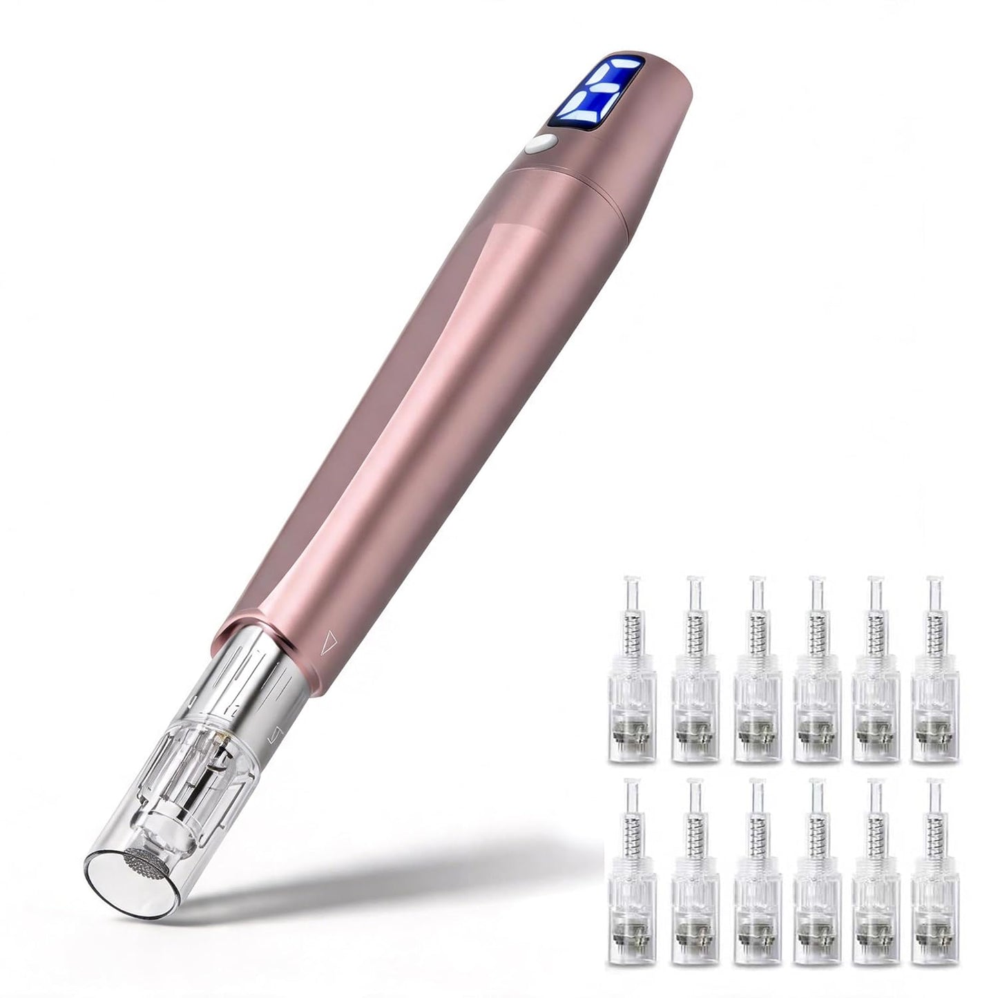 Microneedling Pen - Adjustable Electric Pen for Face & Body Care | Home Use