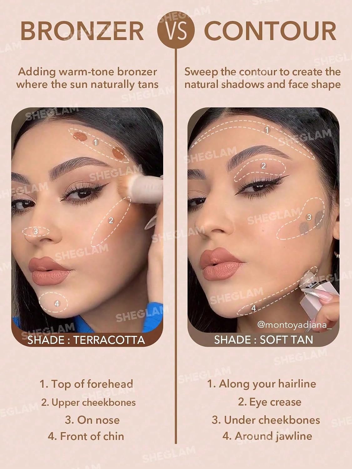Sun Sculpt Liquid Contour Stick - Long Lasting Cream Bronzer Makeup | Cool Toned Soft Tan