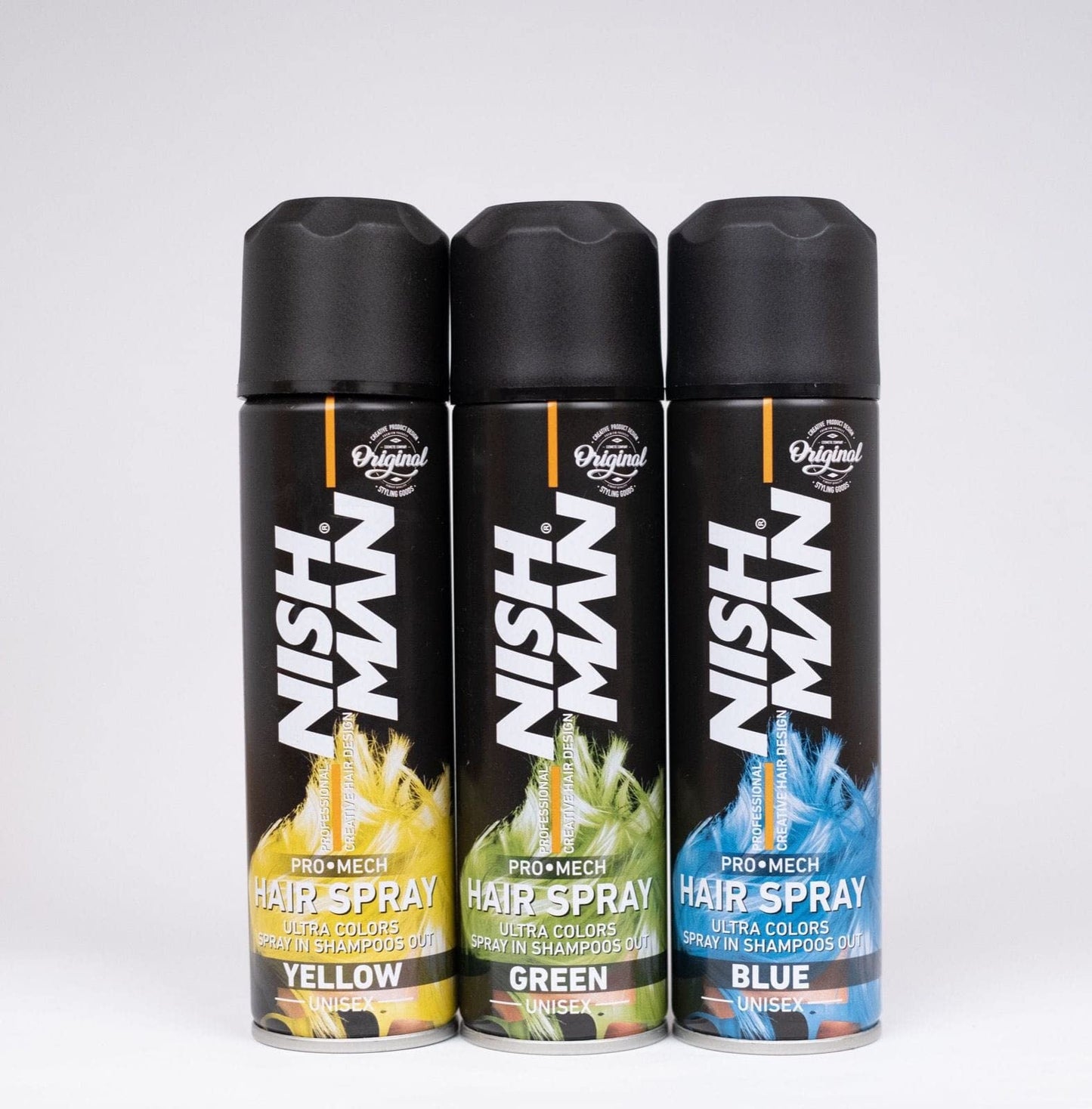 Nishman Hair Coloring Mech Spray Yellow Yellow