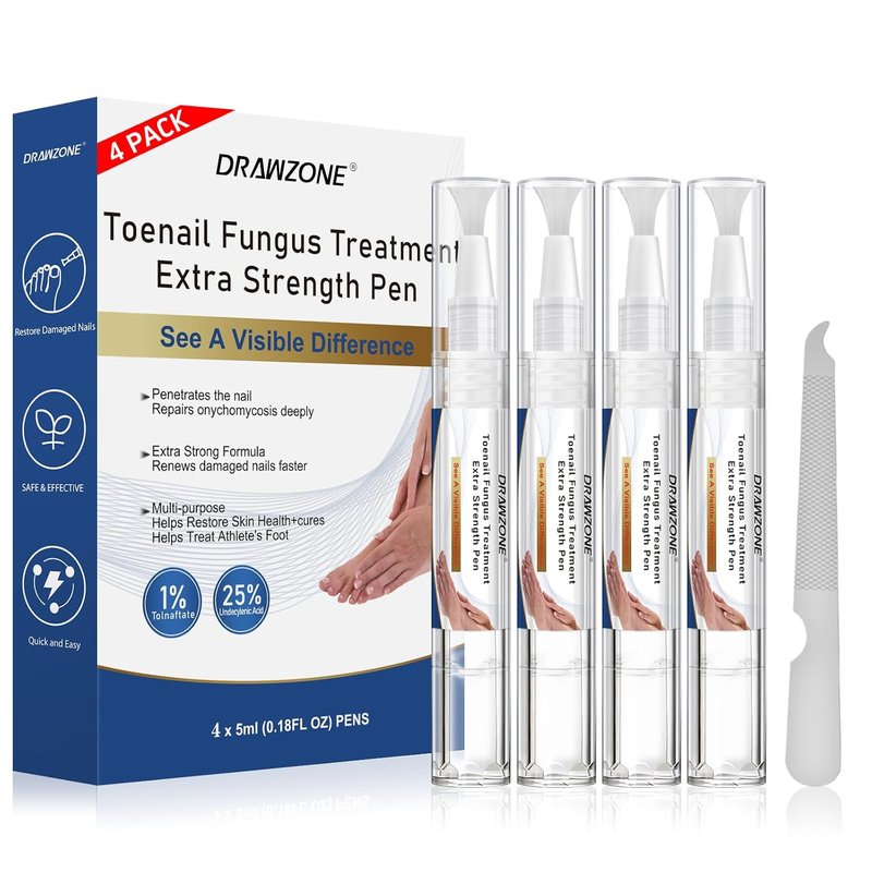 Toenail Fungi Treatment - Extra Strength Fungi Nail Pen with 25% Undecylenic Acid | Effective for Ingrown & Yellow Toenails