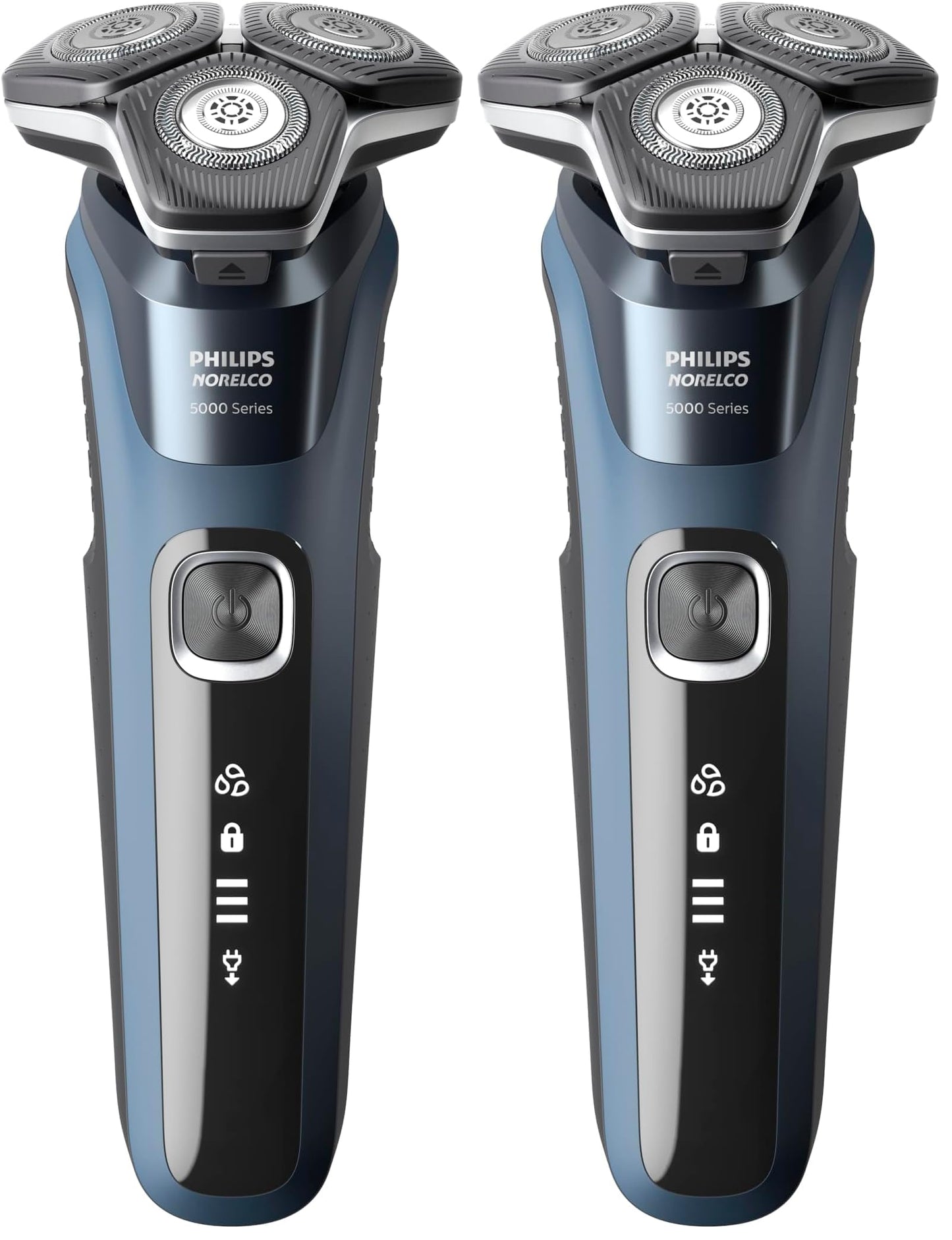 Philips Norelco Shaver 5400, Rechargeable Wet & Dry Shaver with Pop-Up Trimmer, S5880/81 (Pack of 2)