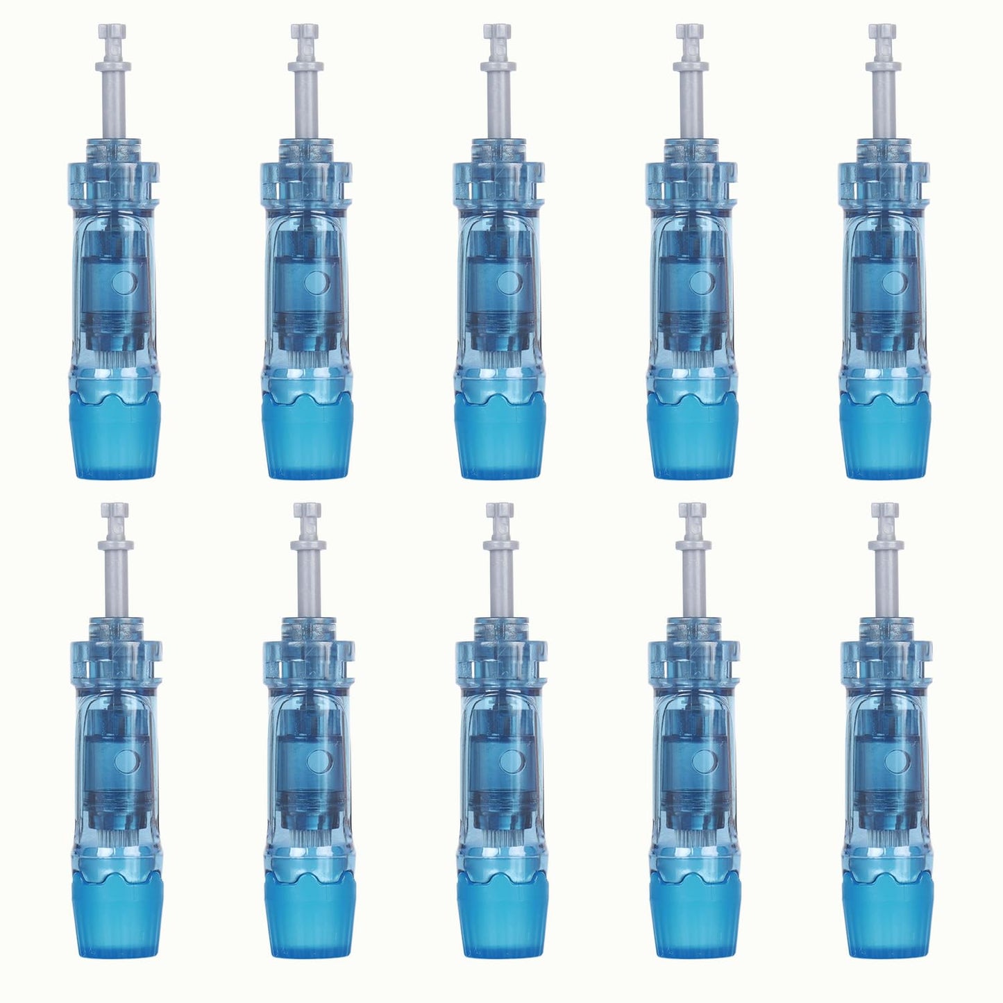 Microneedling Pen Cartridges for Dr Pen M8S, A8, A9, A11, Easy-to-Use 0.25 mm for Home Use (18 Pin, 10PCS)