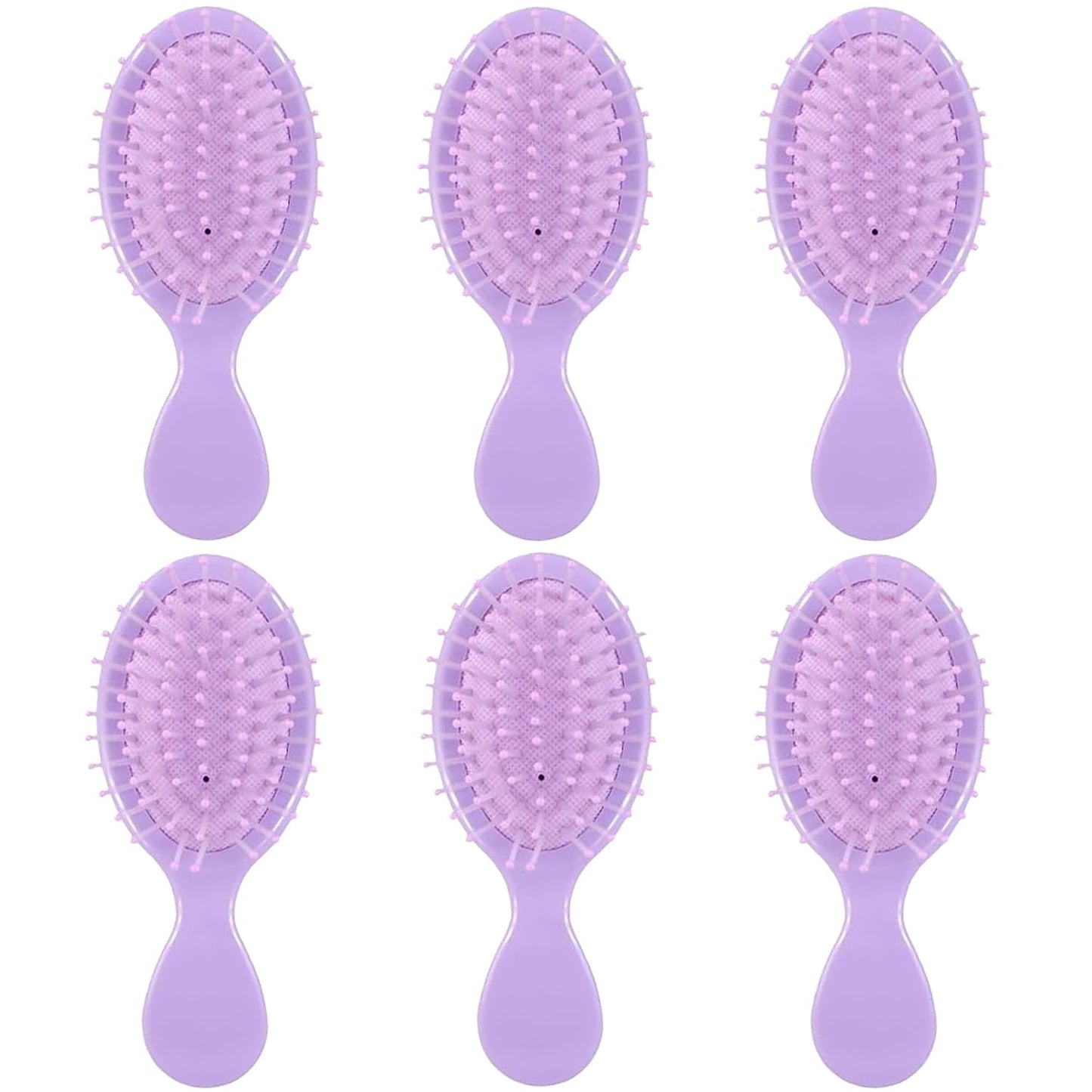 Mini Hair Brush Set - Travel Detangling Brushes with Exquisite Packaging | Ideal for All Hair Types, Blue