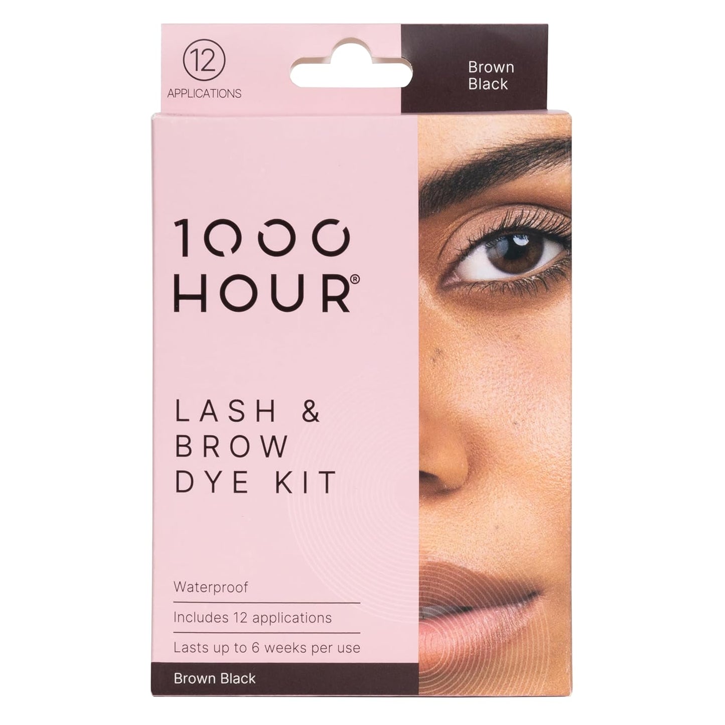 Professional Formula Lash and Brow Kit - Long-Lasting Eyebrow Mascara & Gel | 12 Applications, Black