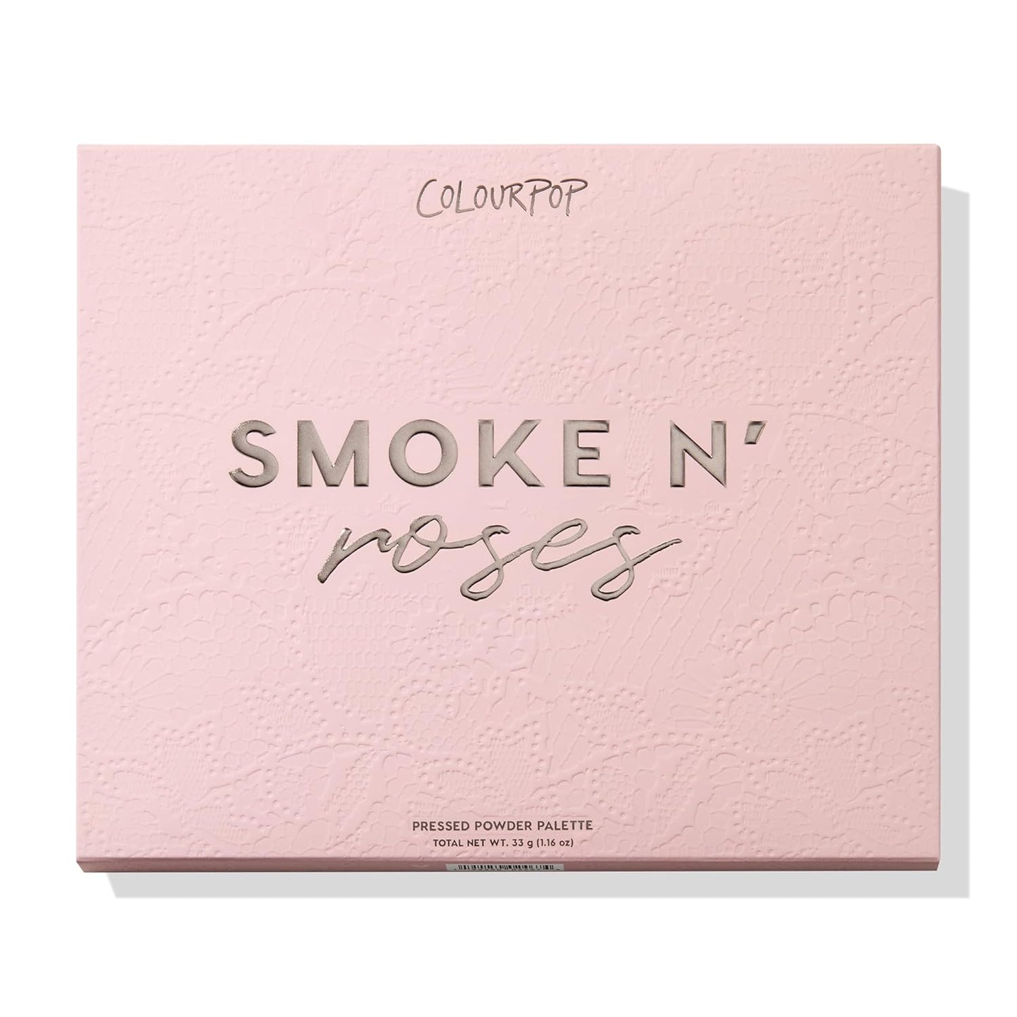 ColourPop Smoke N Roses Eyeshadow Palette - High-Pigment Rose & Smoky Shades | Long-Lasting Matte & Metallic Finish (1.16 oz)