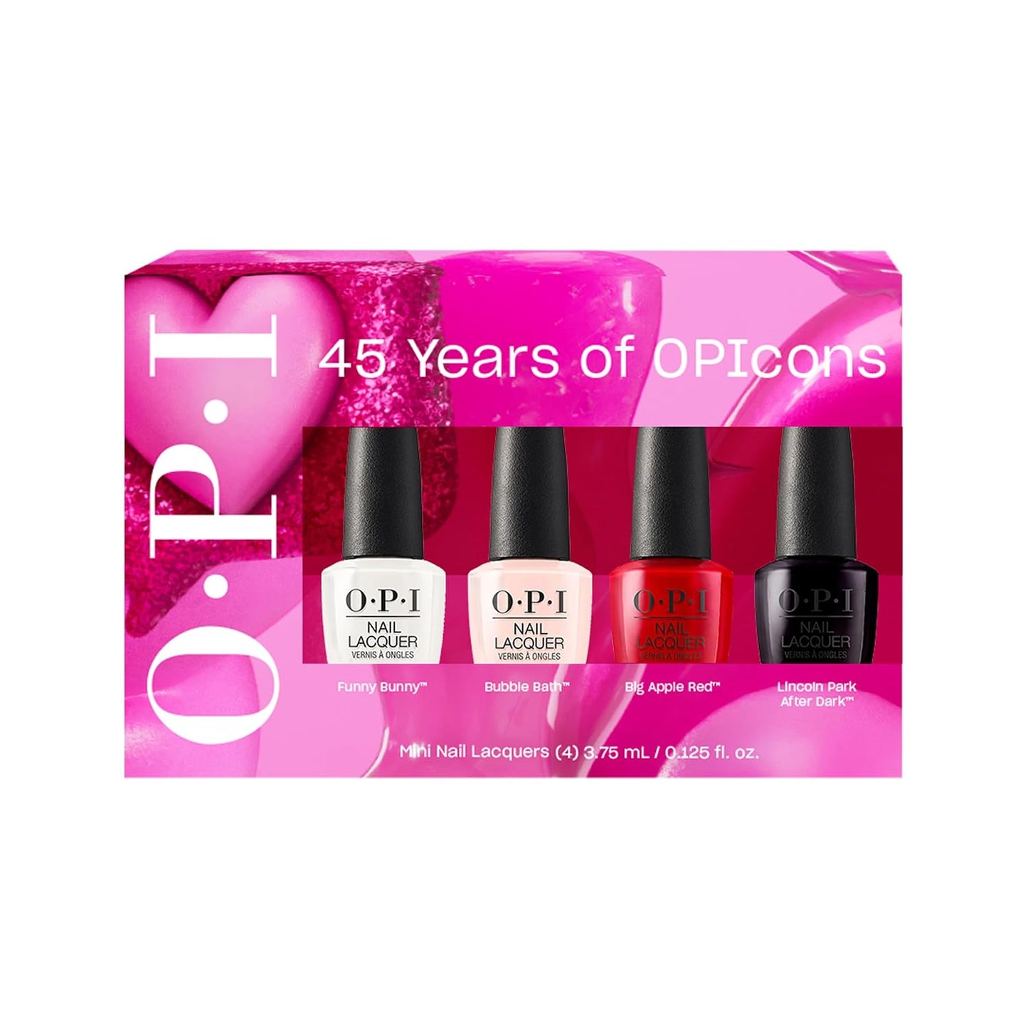 OPI Nail Lacquer Gift Sets - Chip Resistant Nail Polish in Creme & Shimmer Shades | Assorted Duo & Mini Packs