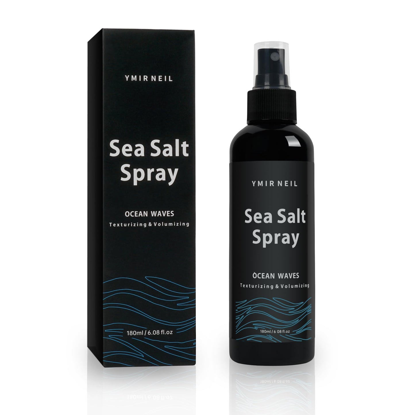 YMIR NEIL Natural sea salt spray for men,Texturizing,Volumizing,Beach Waves,fresh scent,6.0 fl oz,