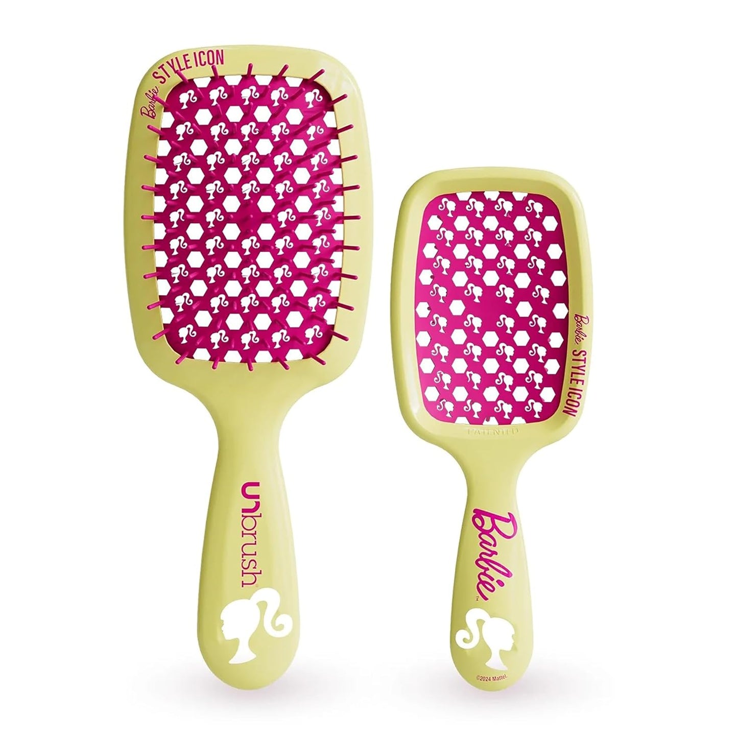 Barbie Detangling Brush Duo - Effortless Hair Care - Blue Color