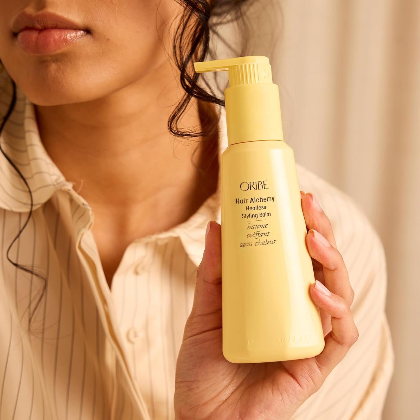 Oribe Hair Alchemy Heatless Styling Balm - Define Air-Dried Styles, Reduce Breakage & Add Shine - 5 oz