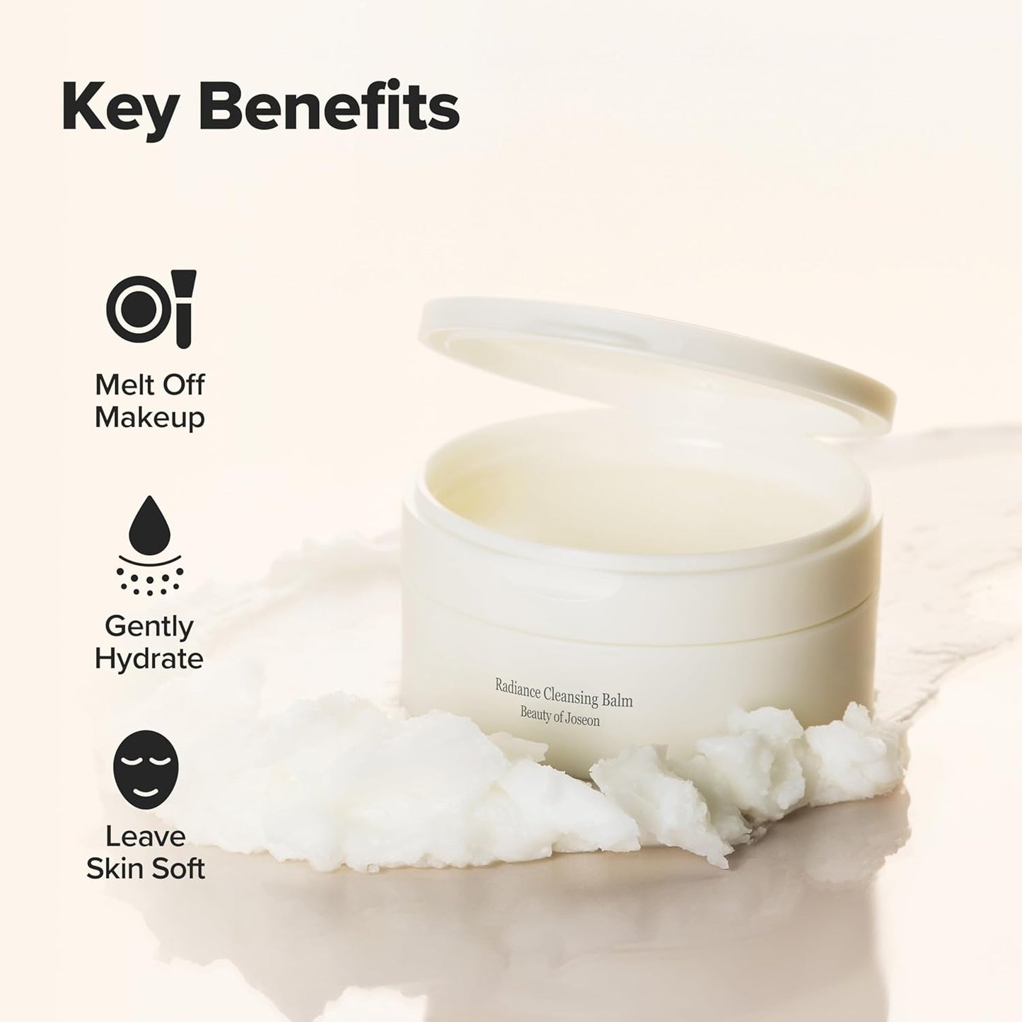 Radiance Cleansing Balm - Makeup & Sunscreen Remover | Pore Cleanser for Sensitive Acne-Prone Skin 100ml