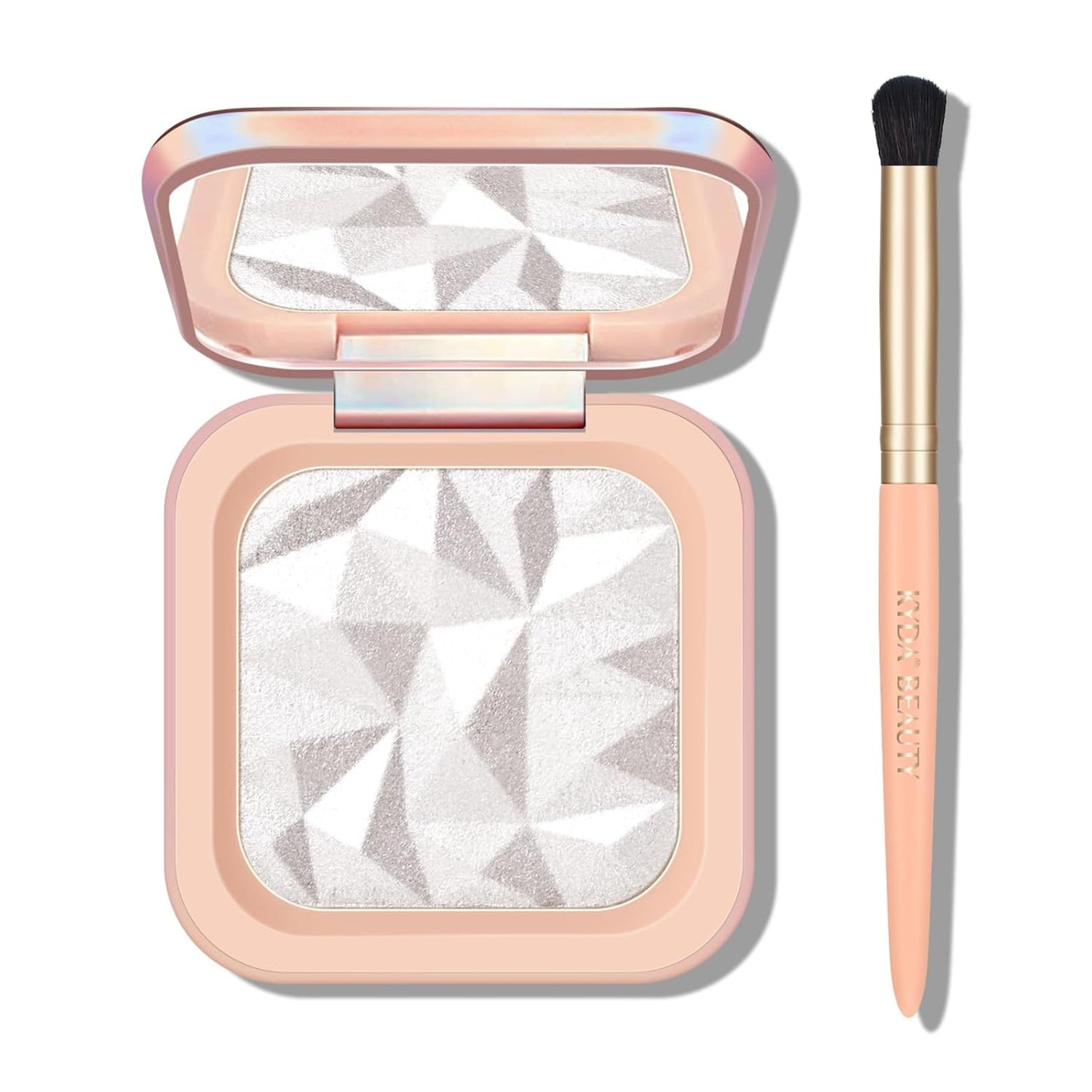Luminous Face Highlighter Palette - Radiant Glow with Pearl Shimmer | Smooth Baked Powder for Natural Finish