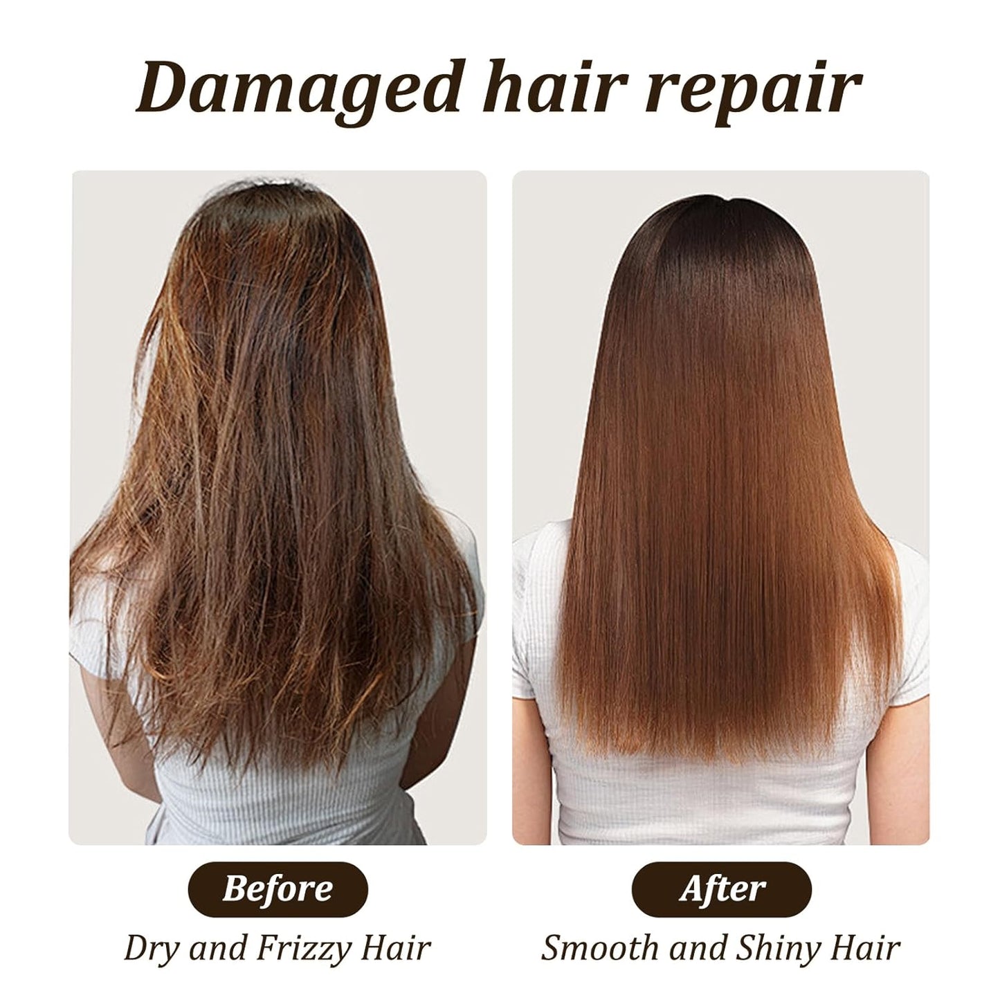 Hydrating Collagen Hair Mask - Deep Repair Treatment for Dry, Damaged Hair | 8.45 Oz