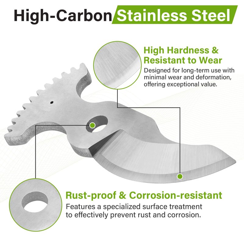 Dimakung CMZPRB300 Pruning Shear Replacement Blade for Craftsman CMCPR320C1 Cordless Electric Pruning Shear Accessory, Heavy Duty Hand Pruner Tools Blade for Gardening Tree Branch Cutting