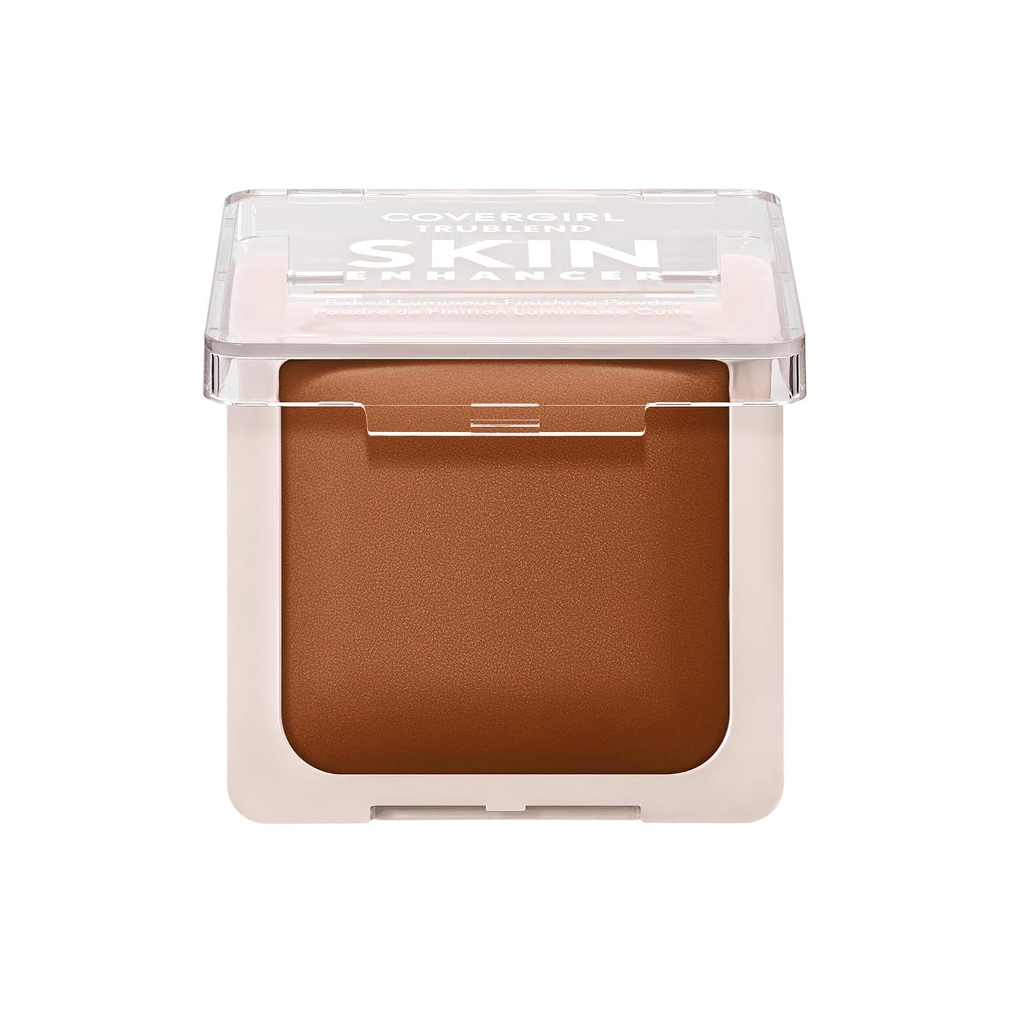 COVERGIRL TruBlend Skin Enhancer Baked Face Powder - Luminous Finish with Hyaluronic Acid & White Rose Extract | 530 Cocoa Brownie