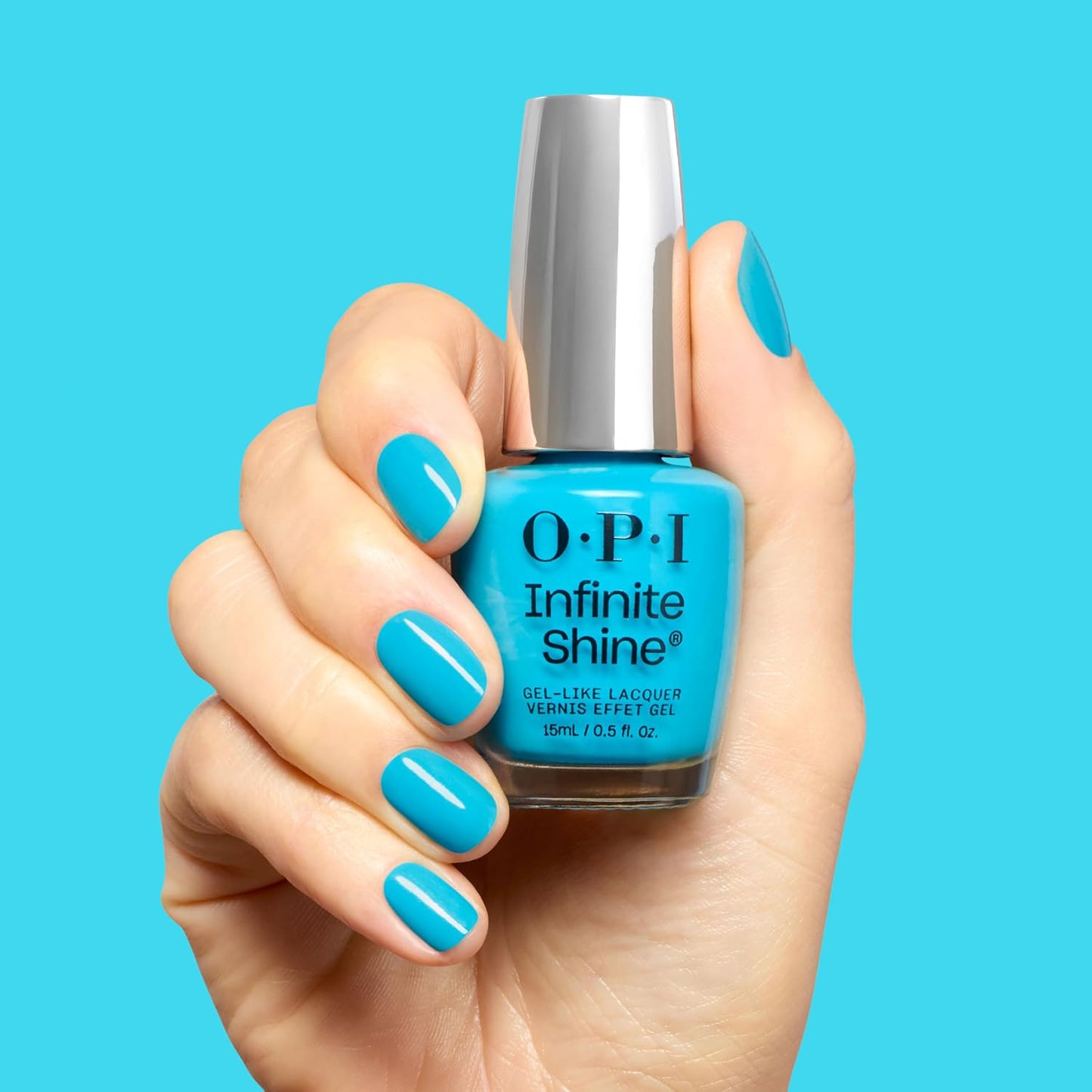 OPI Infinite Shine Nail Polish - Opaque Crème & Shimmer Shades | Vegan, Long Lasting, Streak Free | Trip to the Brite Side