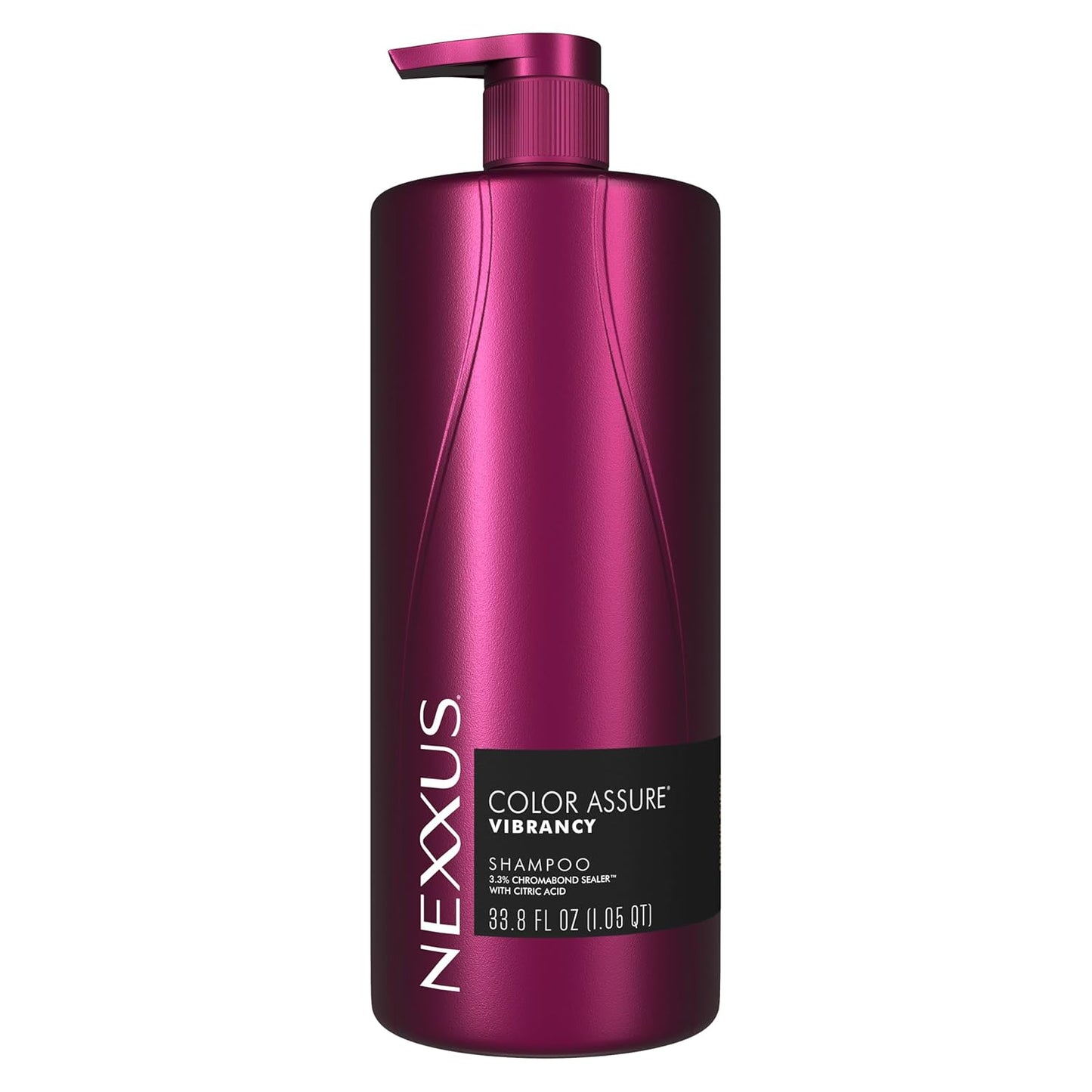 Nexxus Color Assure Shampoo - Vibrant Color Protection for Treated Hair | 33.8 oz with Chromabond Sealer & Citric Acid