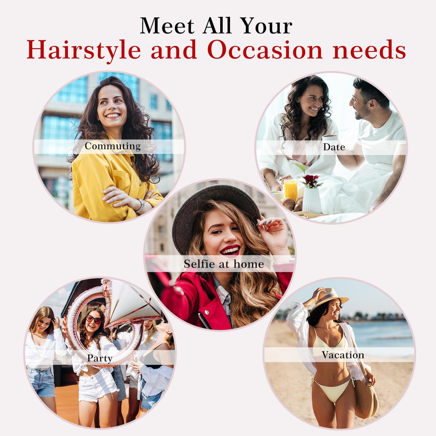 Hahahope 3/8 Inch Curling Wand,9mm Tiny Curling Wand,Ceramic Small Barrel Curling Iron with Adjustable Temperature,Fast Heating,for Short & Long Hair