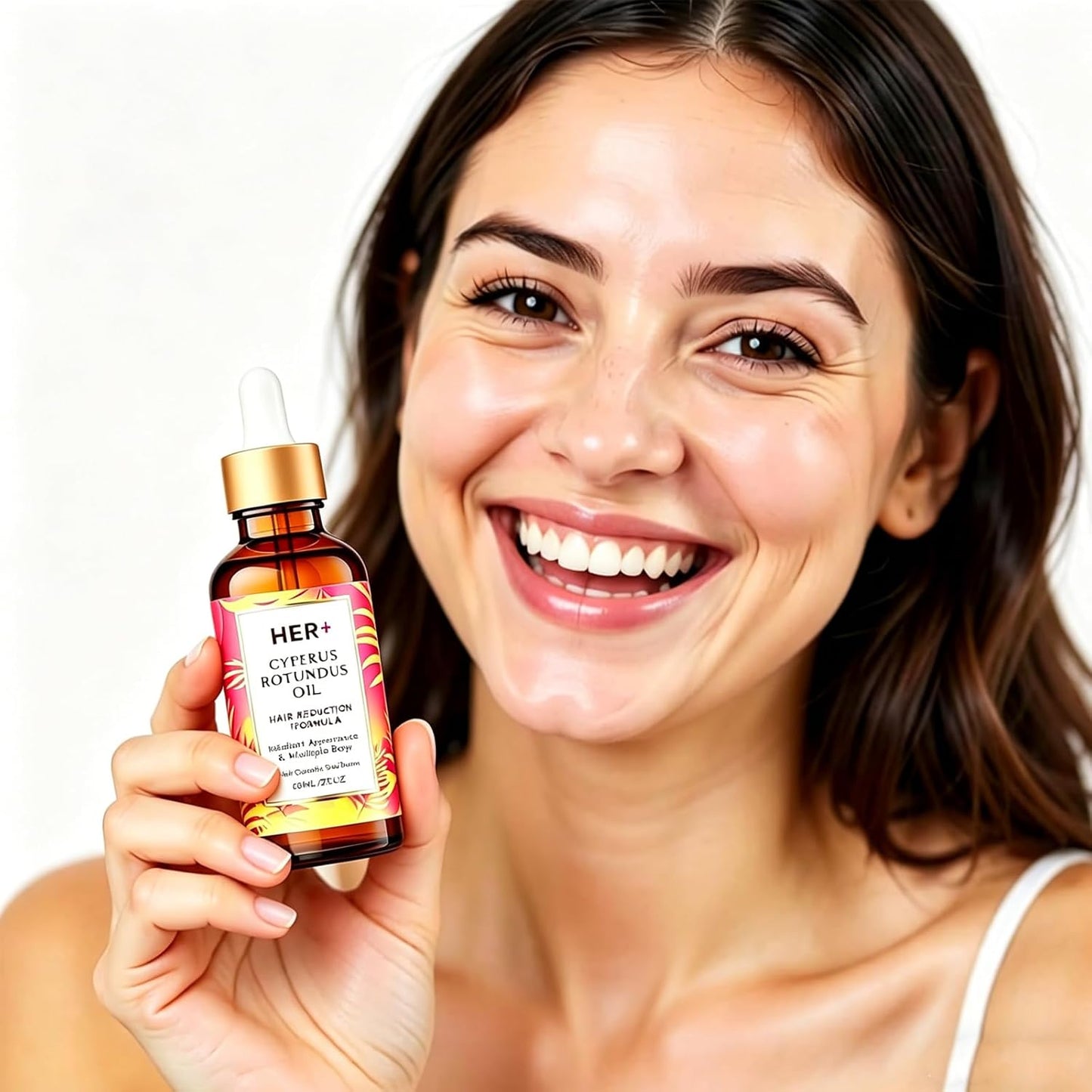 Rotundus Hair Removal Oil Serum - Moisturizing & Soothing Formula for All Skin Types | 2 Sets