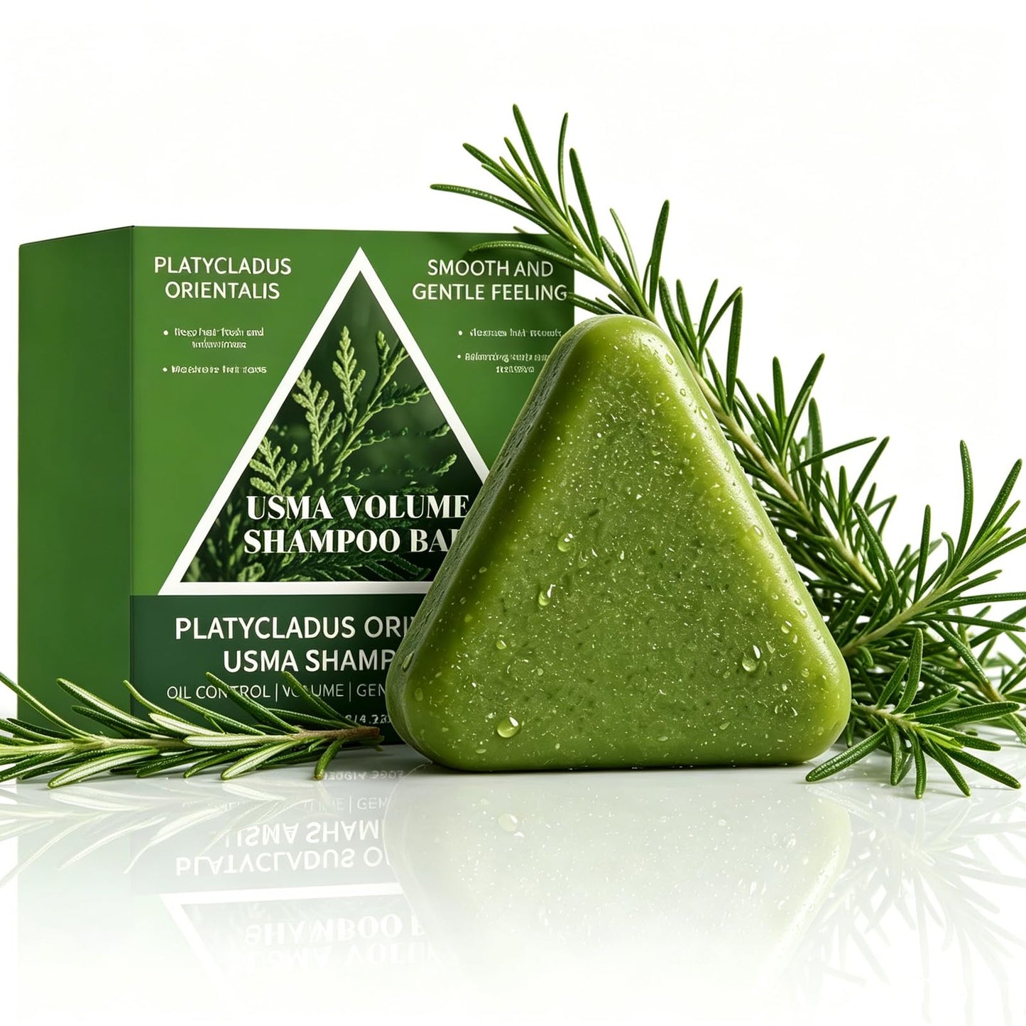 Htcpuo Korean Scalp Revival Bar, Rosemary Strengthening Shampoo Bar, Shampoo Nourishing Repair Damaged Hair, Moisturizing Scalp Care Natural Bar, Hydrating & Scalp-Friendly Herbal Care